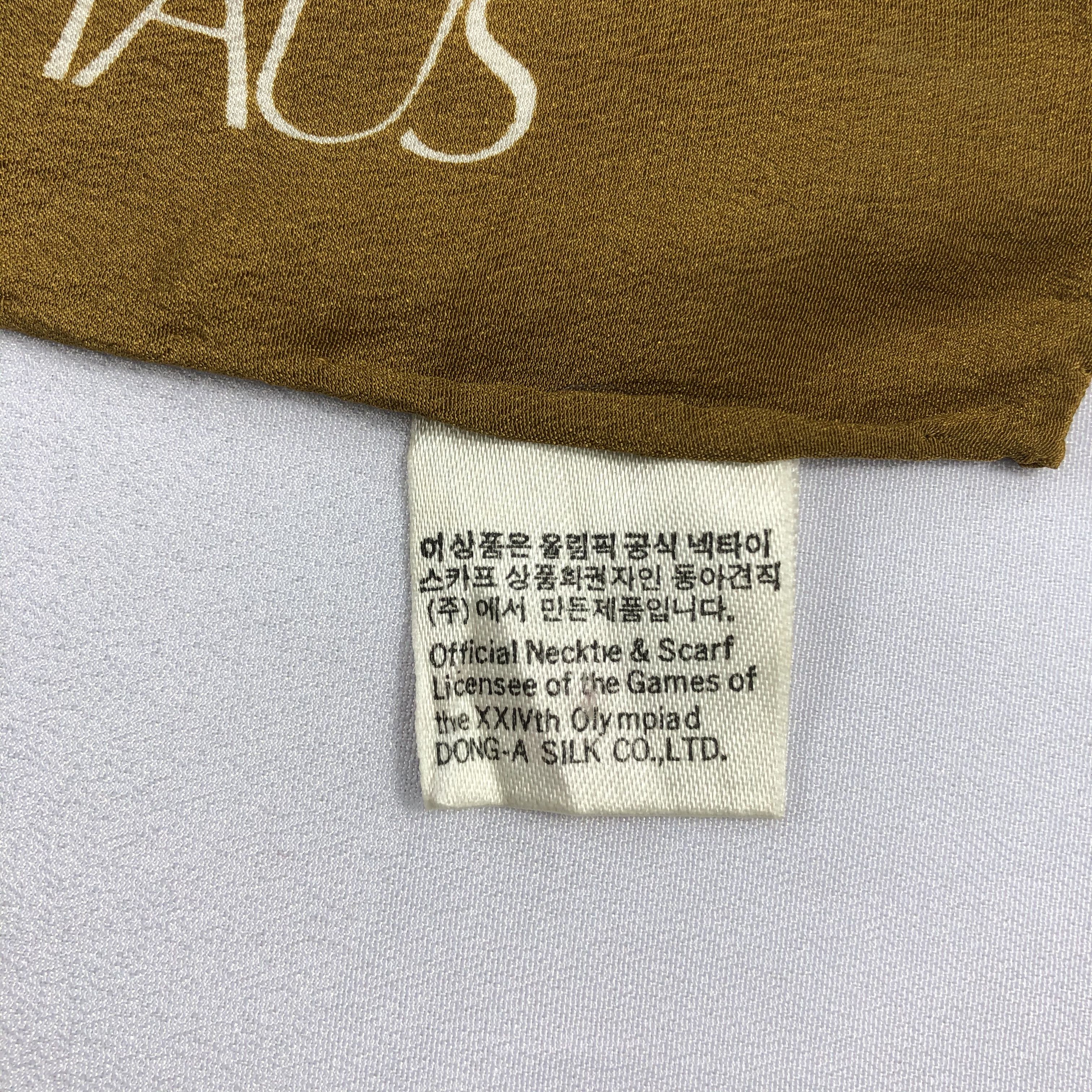 Vintage Vintage Leehaus Silk Scarf Size ONE SIZE - 7 Thumbnail