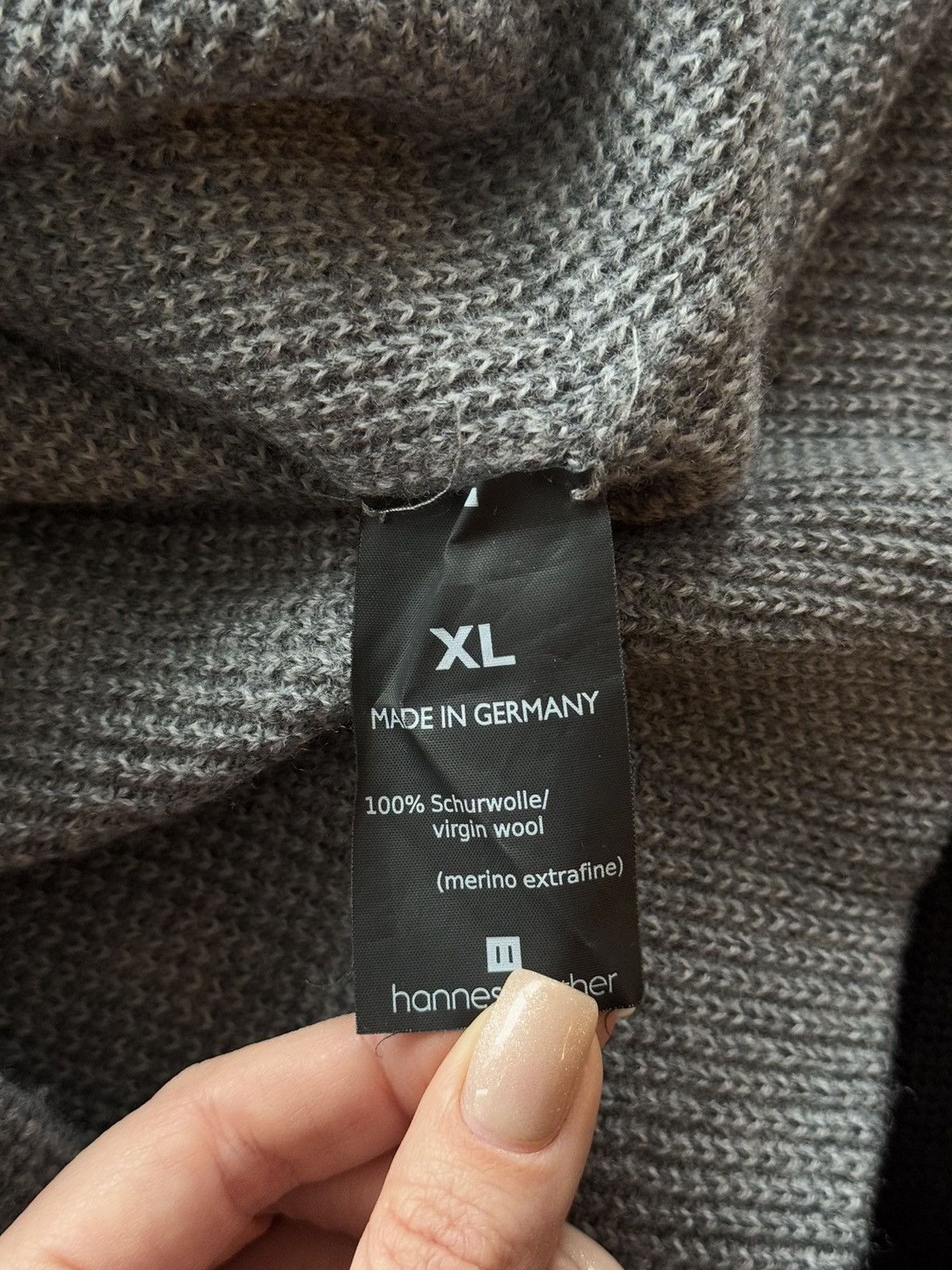 Designer × hannes roether Hannes Roether avant garde wool sweater Size XL / US 12-14 / IT 48-50 - 6 Thumbnail