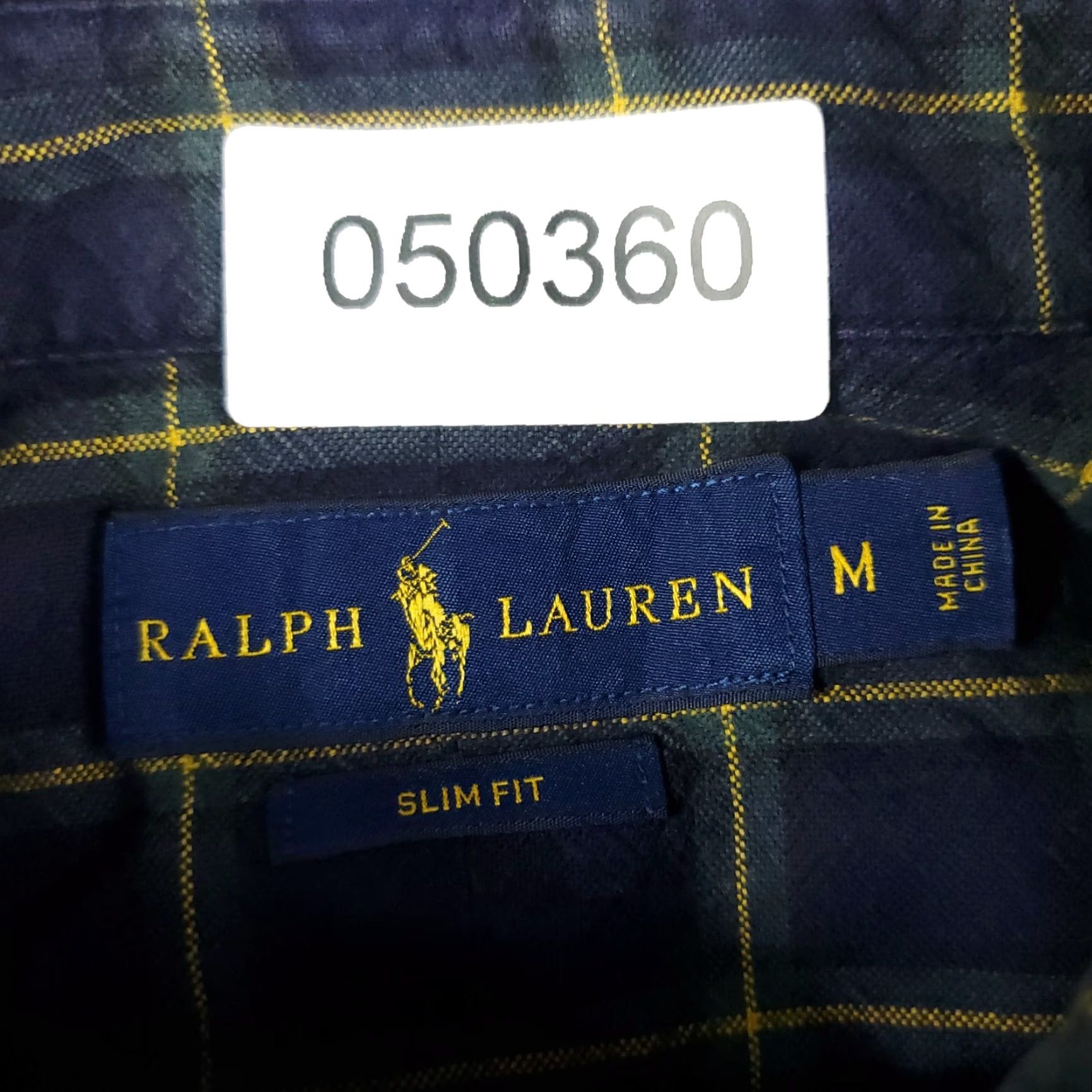 Ralph Lauren Ralph Lauren Mens Medium Blue Check Button-Up Long Sleeve Shirt Casual Size US M / EU 48-50 / 2 - 7 Thumbnail