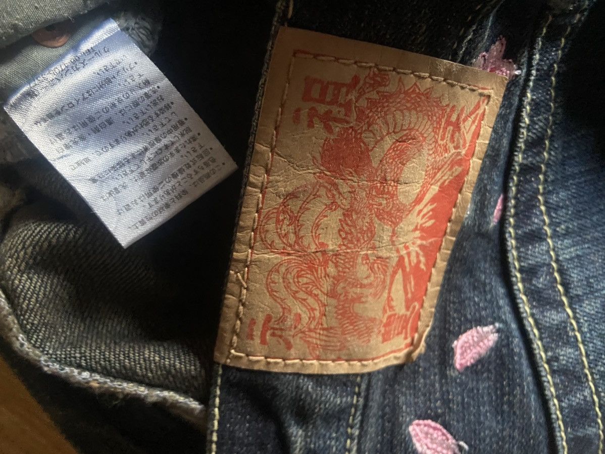 Japanese Brand × Vintage Japanese denim embroidered Size US 30 / EU 46 - 6 Thumbnail