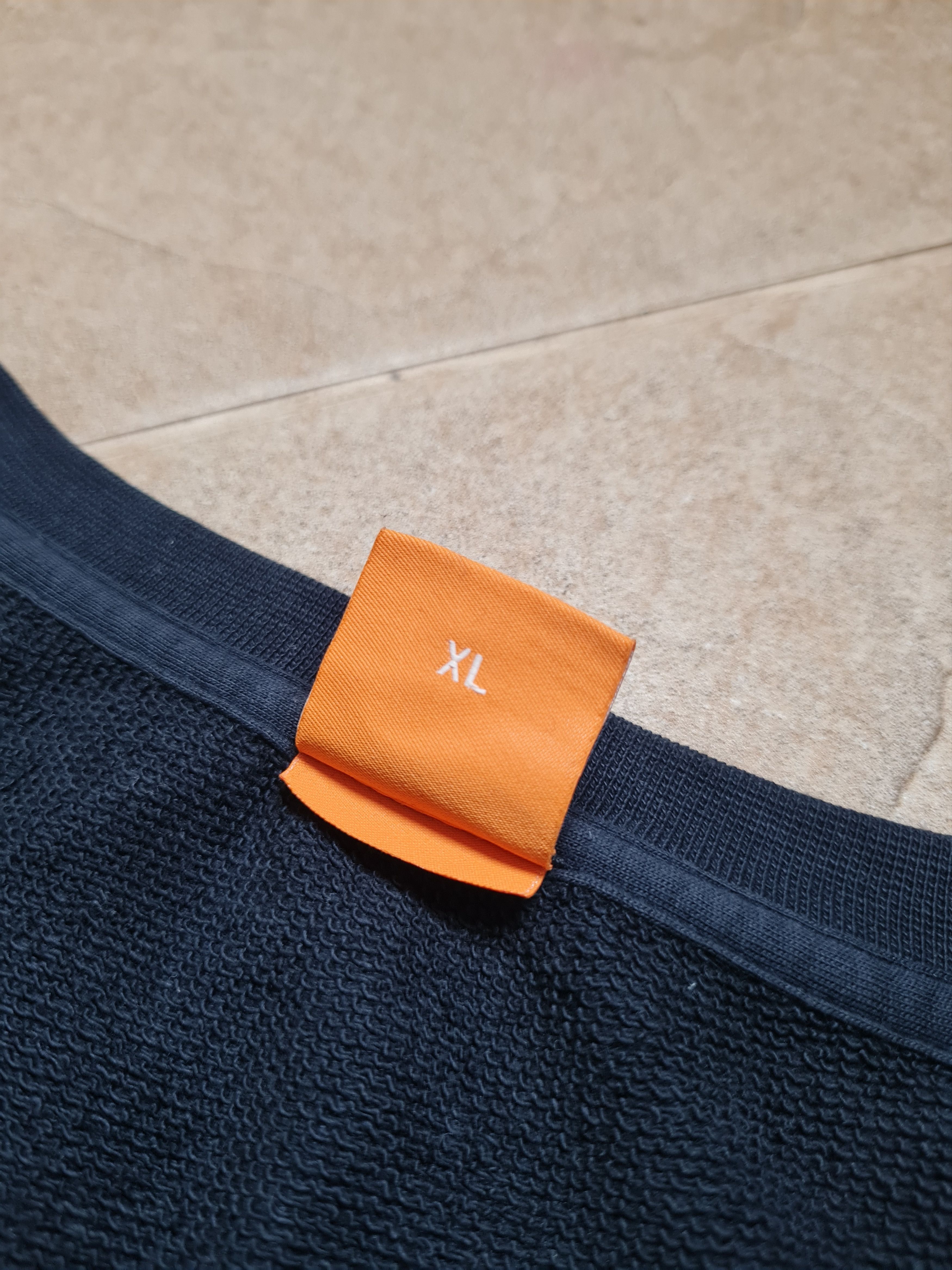Hugo Boss Hugo Boss Orange Sweatshirt Black Crew Neck 90's Vintage UK Size US XL / EU 56 / 4 - 15 Thumbnail