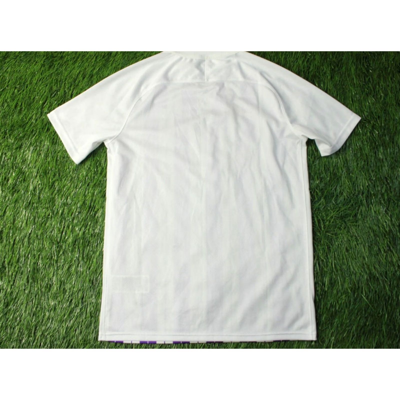 Nike NIKE DRI-FIT ORIGINAL 2020 MEN FOOTBALL TRAINING SHIRT JERSEY TEE SIZE M MEDIUM White and Violet Football Short Sleeve Mens Size US M / EU 48-50 / 2 - 8 Thumbnail
