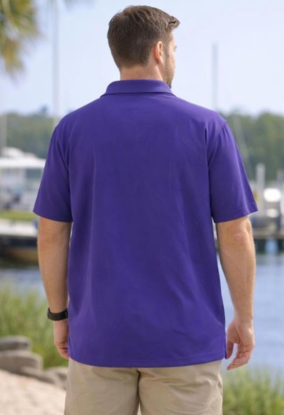 Nike Nike Purple Golf Polo Shirt Men's Size XXL 2X Veralto Sporty Size US XXL / EU 58 / 5 - 2 Thumbnail