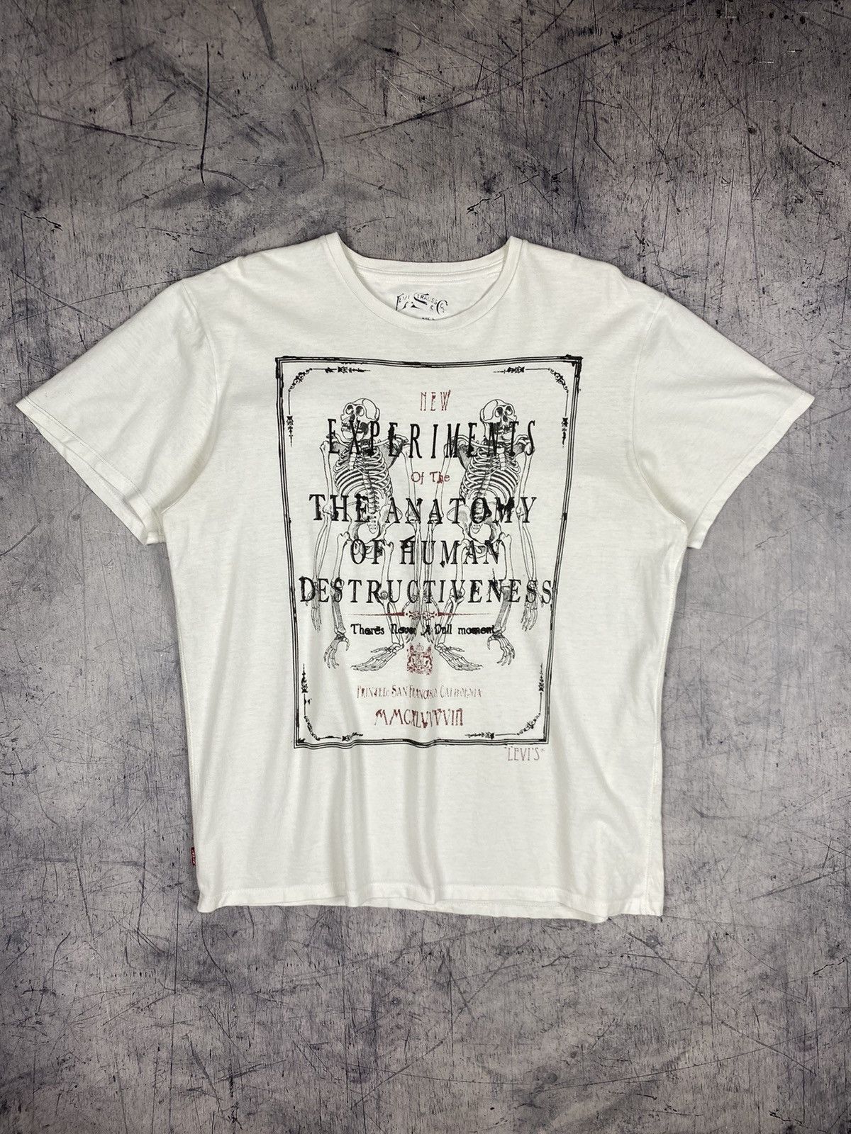 Levi's Levis Human Anatomy Tee T Shirt Size US L / EU 52-54 / 3 - 2 Thumbnail
