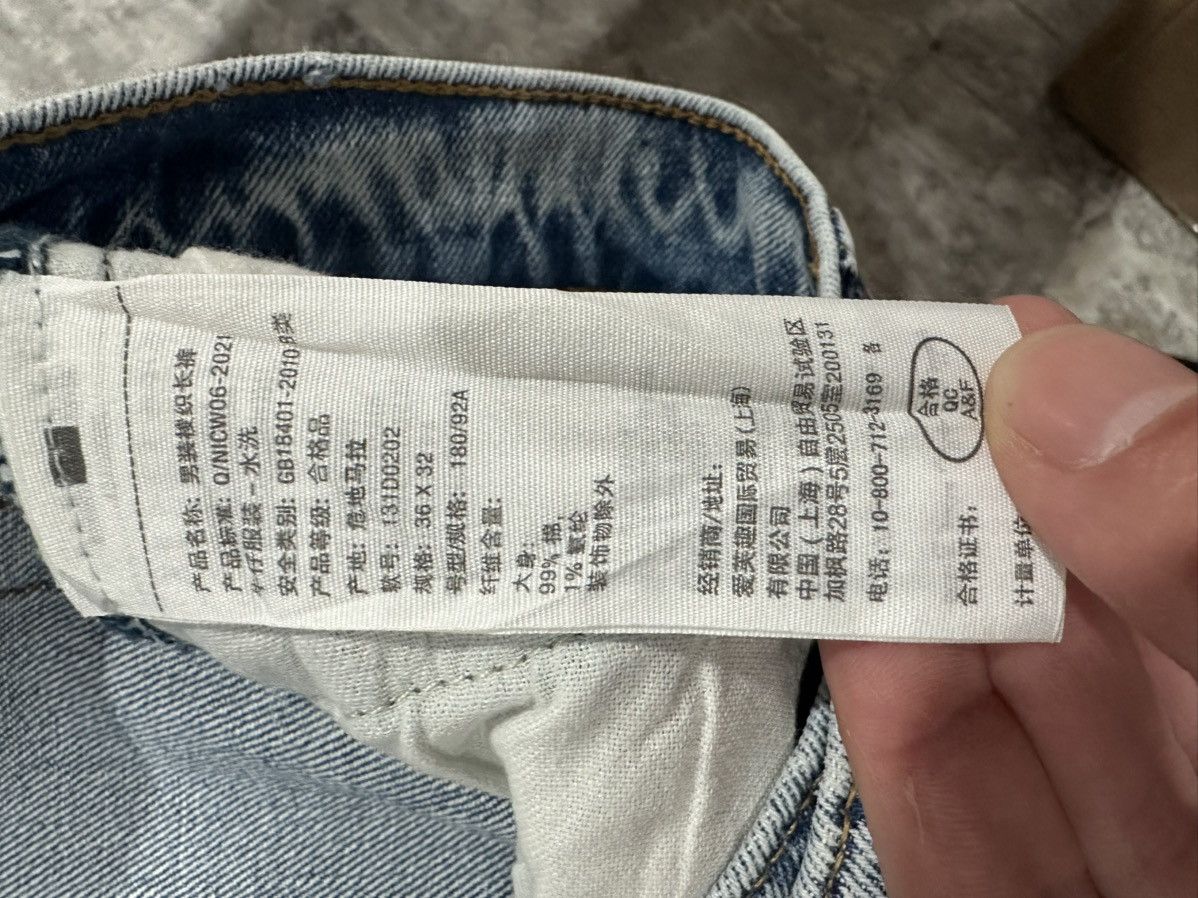 Abercrombie & Fitch A&F VINTAGE STRETCH DENIM 90'S STRAIGHT JEAN Size US 36 / EU 52 - 4 Thumbnail