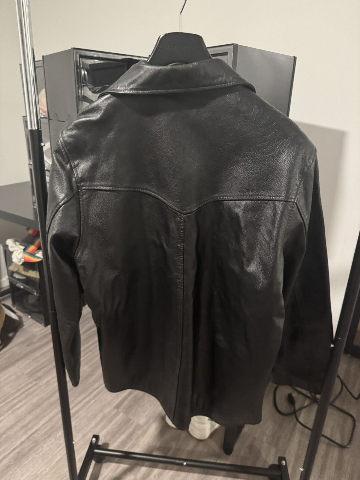 Other Vintage leather jacket Size US XL / EU 56 / 4 - 2 Thumbnail