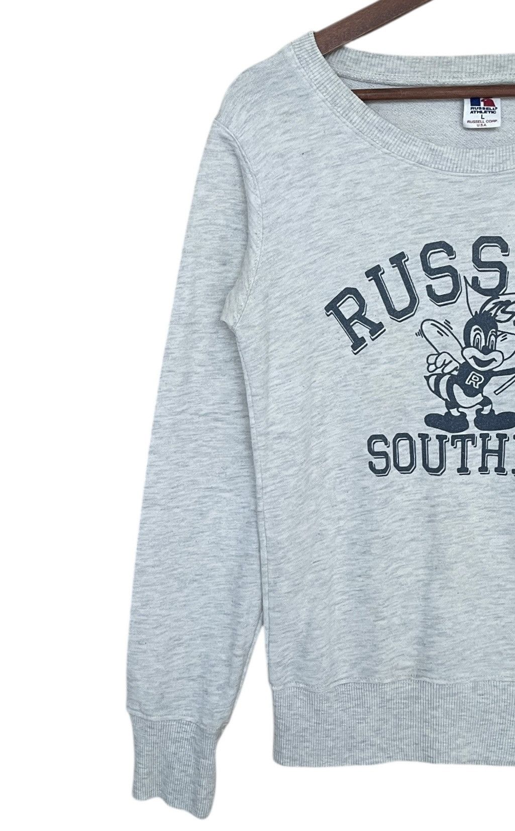 Russell Athletic × Vintage Vintage Brand Russell Made in Usa Sweatshirt 1990s Size US L / EU 52-54 / 3 - 3 Thumbnail
