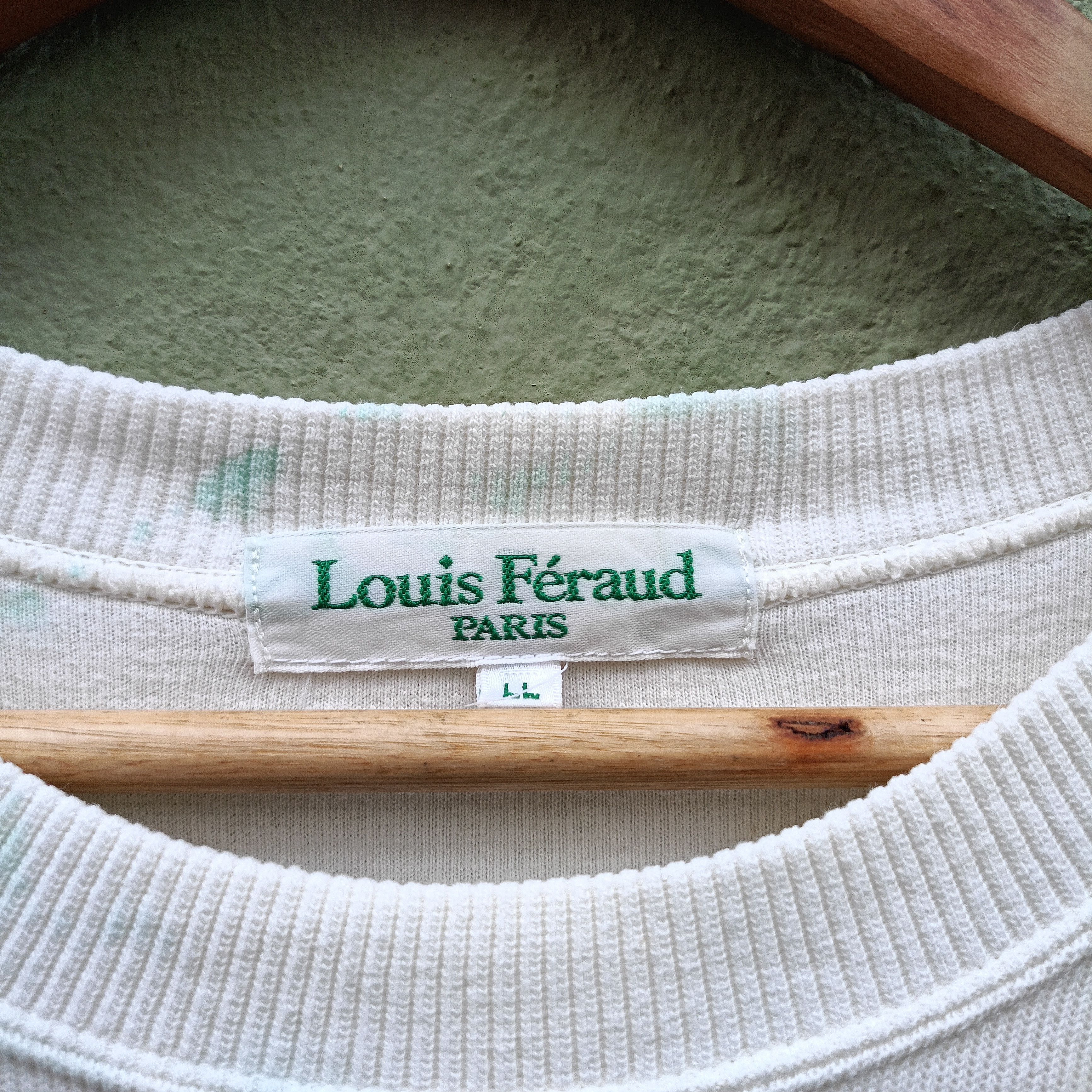 Designer × Vintage Louis Feraud Sweatshirt Size US XL / EU 56 / 4 - 10 Thumbnail