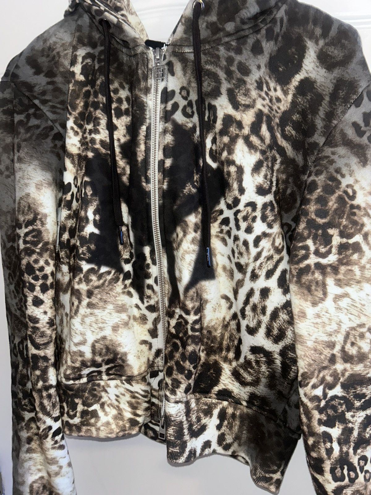 Mowalola Authentic Mowalola x Ksubi Leopard Hoodie Size US L / EU 52-54 / 3 - 1 Thumbnail