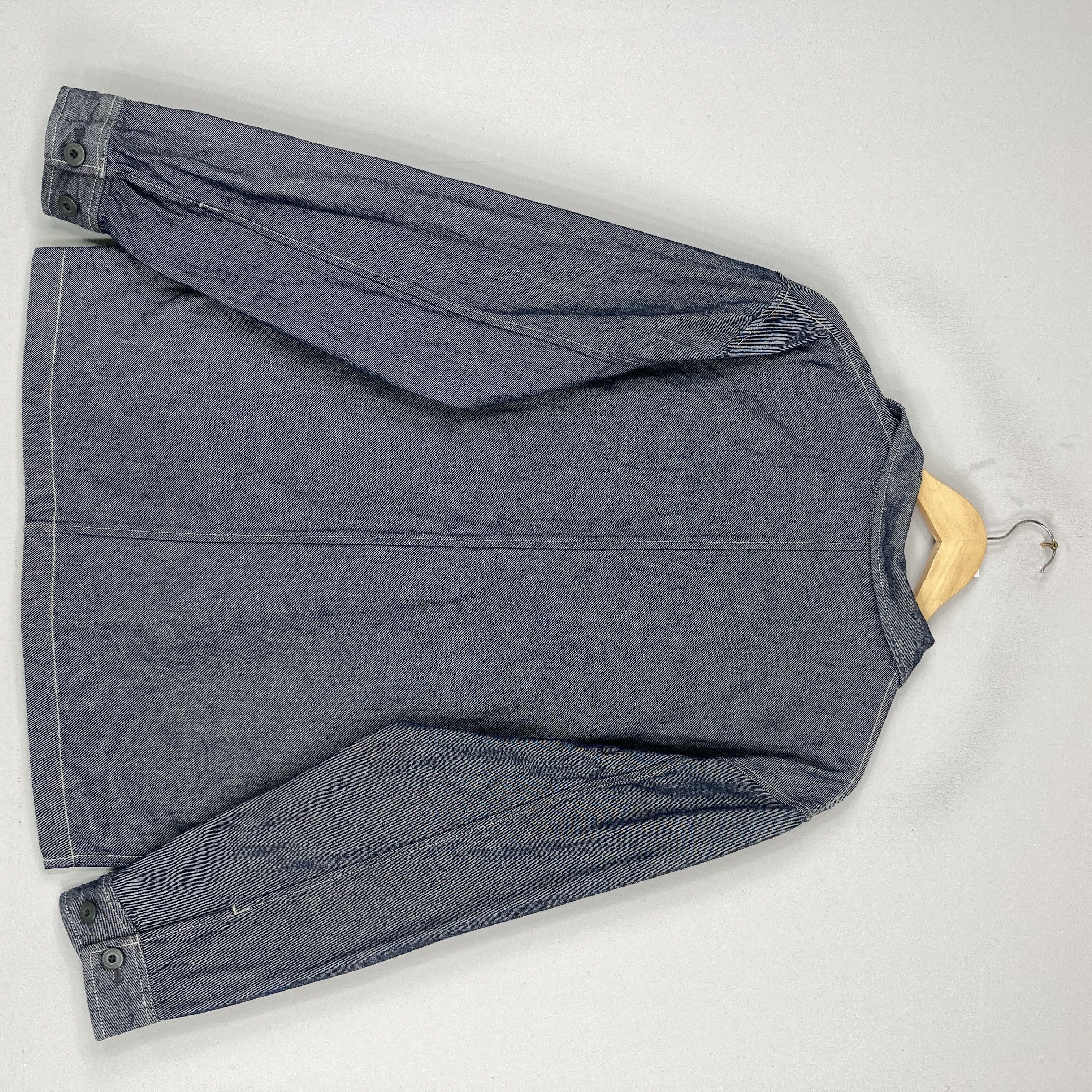 Uniqlo Vintage UNIQLO Japanese Brand Denim Chore Jacket Size US L / EU 52-54 / 3 - 4 Thumbnail