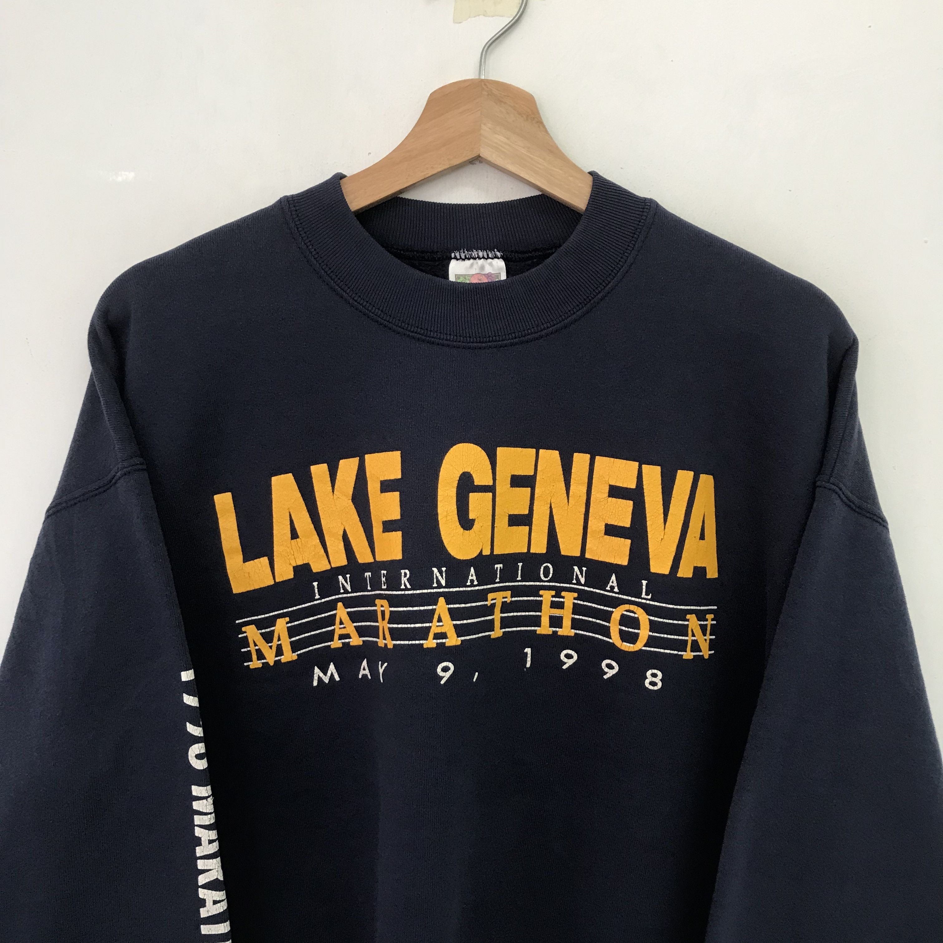 Vintage Vintage 90's Lake Geneva Faded Blue - 561 Size US L / EU 52-54 / 3 - 6 Thumbnail