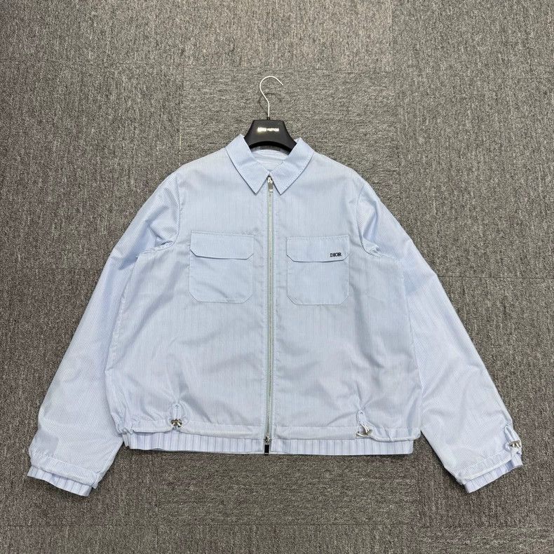 Dior Dior Embroidered letter striped jacket 2506-Nextarrow Size US M / EU 48-50 / 2 - 1 Thumbnail