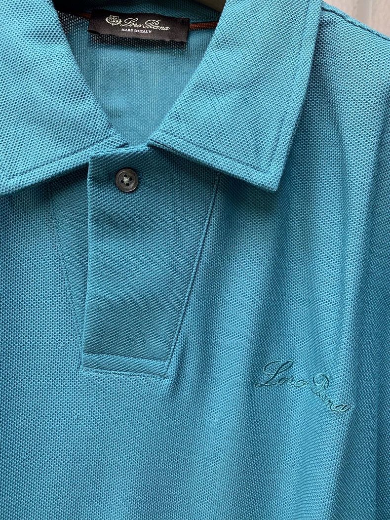 Loro Piana LORO PIANA Cocoon green collar embroidered on the front of Size US S / EU 44-46 / 1 - 6 Thumbnail