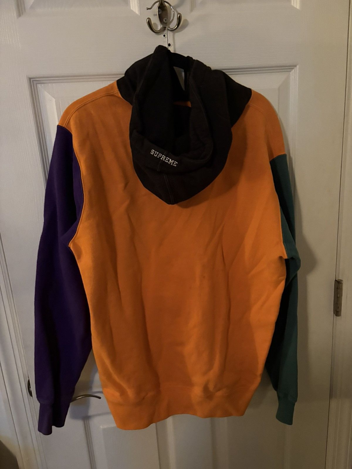 Supreme Supreme multi color block hoodie Size US L / EU 52-54 / 3 - 2 Thumbnail