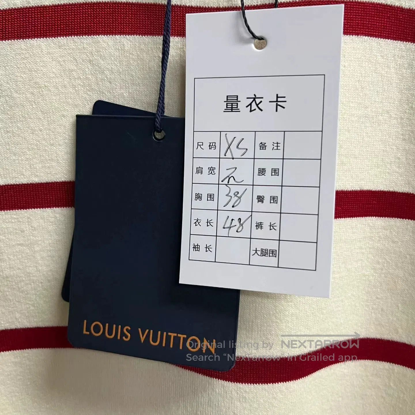 Louis Vuitton Louis Vuitton Striped Sleeveless Knit Top. Size XS / US 0-2 / IT 36-38 - 5 Thumbnail