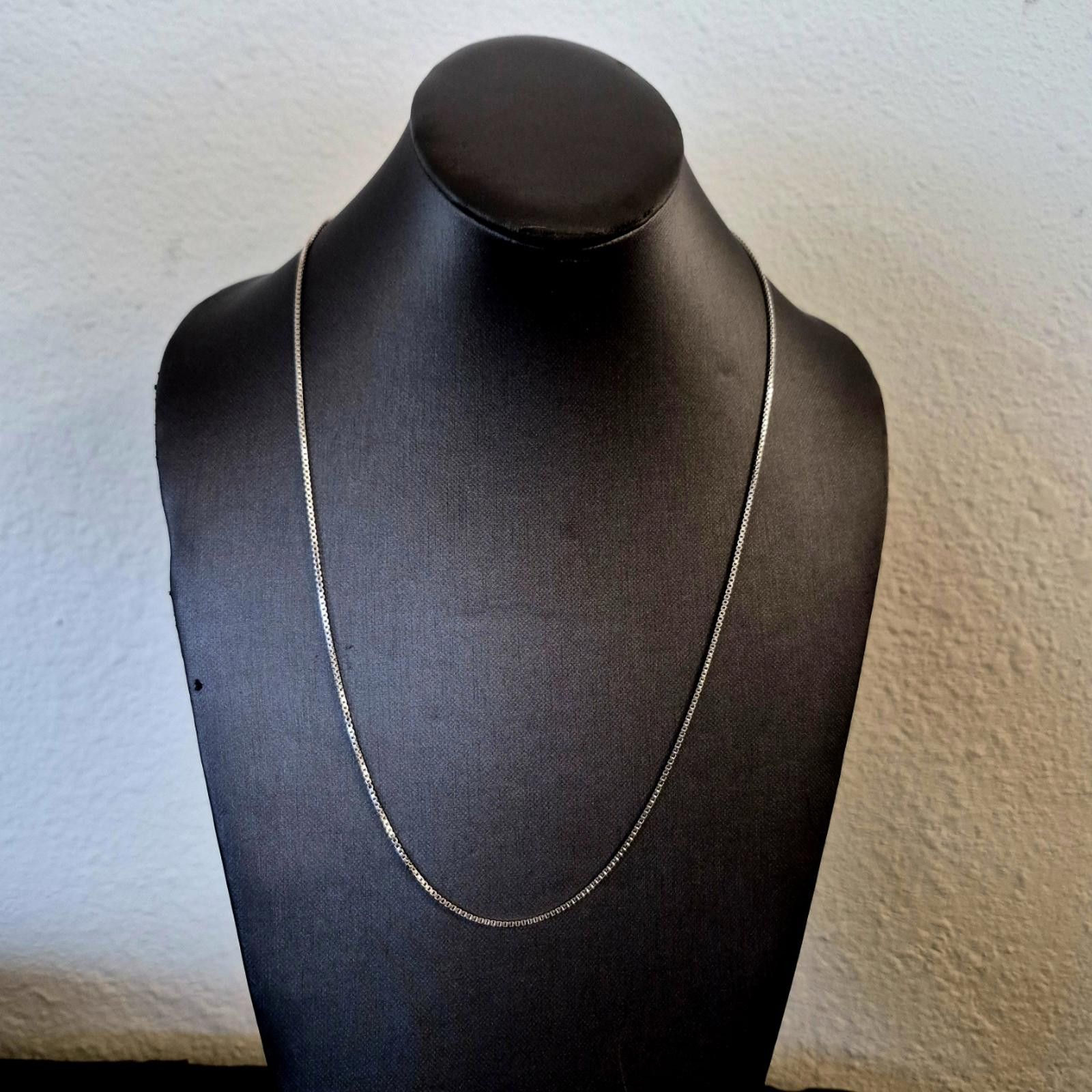 Giani Bernini Giani Bernini Sterling Silver Box Chain Necklace – 24" Size ONE SIZE - 6 Thumbnail