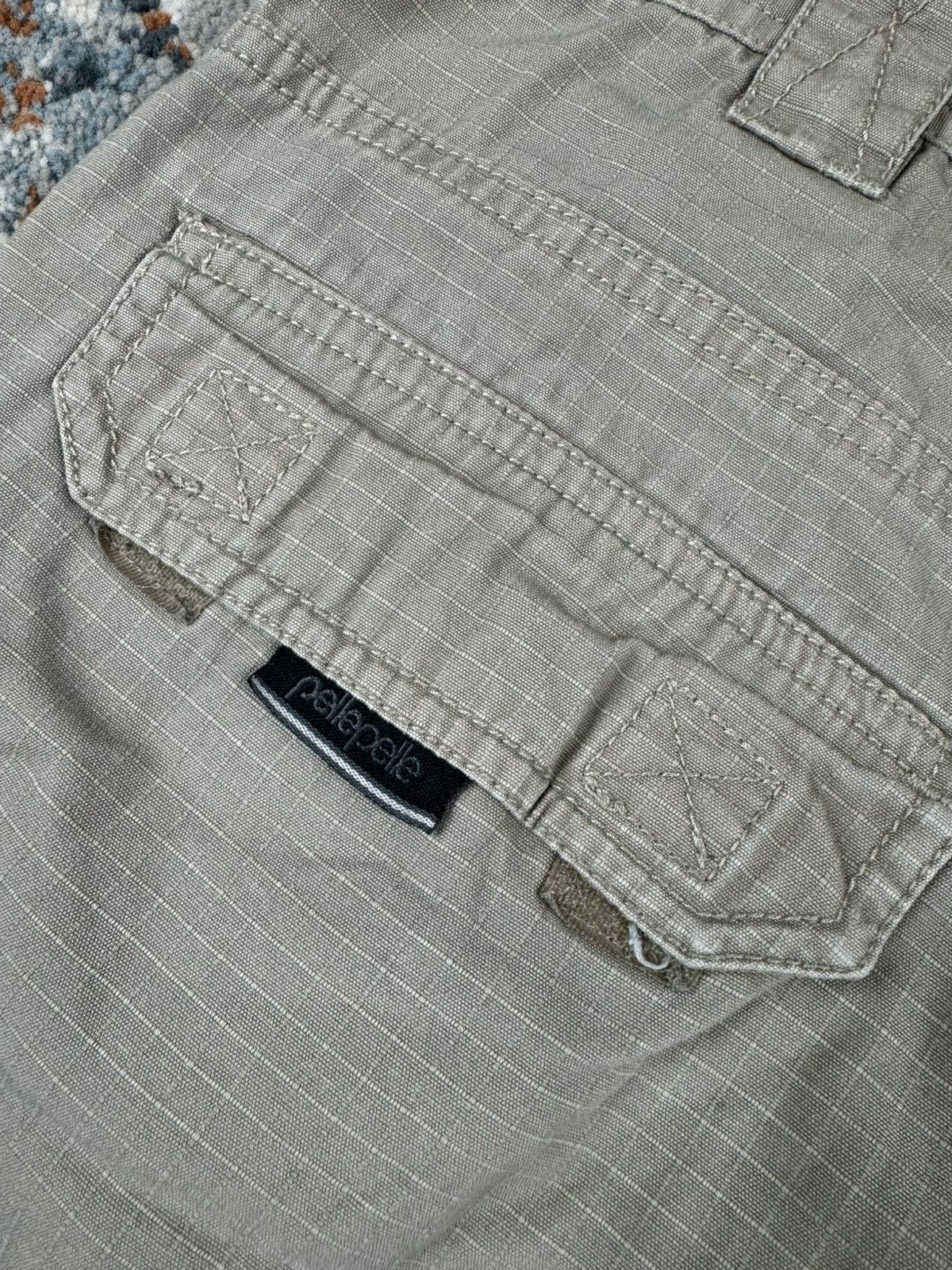 Pelle Pelle Vintage Y2K Pelle Pelle super baggy ripstop cargo pants Size US 29 - 11 Thumbnail