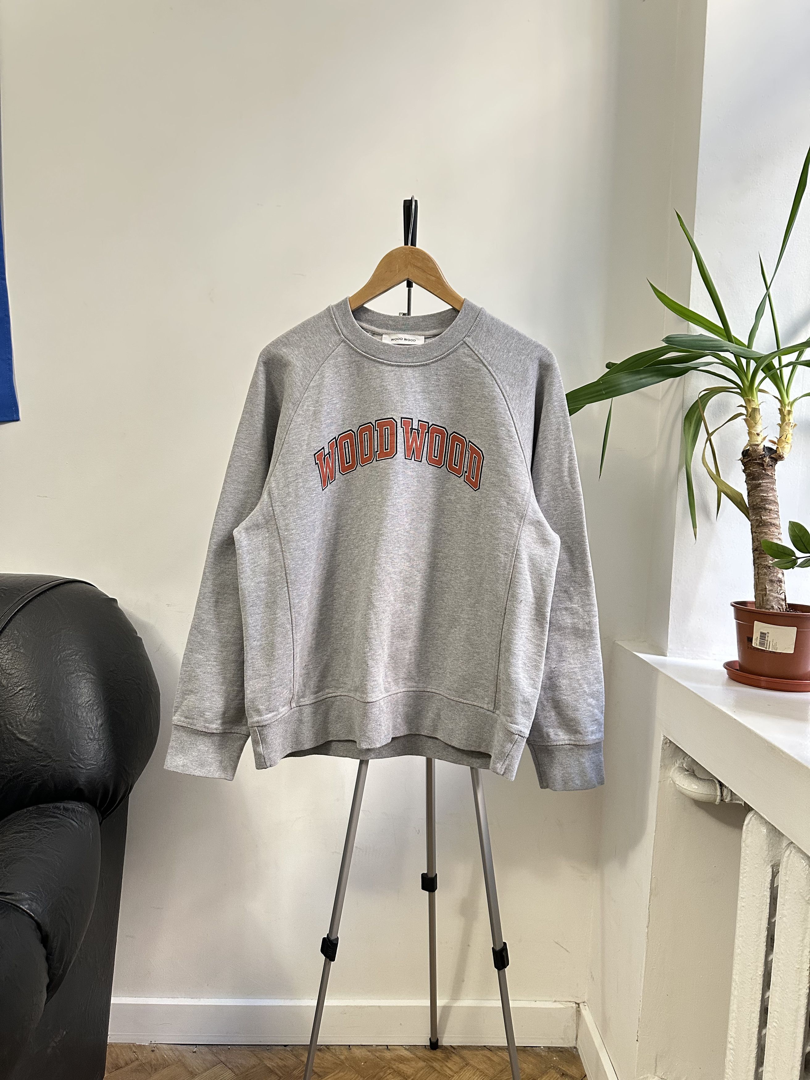 Wood Wood Wood Wood Hester Ivy Sweatshirt Grey M Men's Size US M / EU 48-50 / 2 - 2 Thumbnail