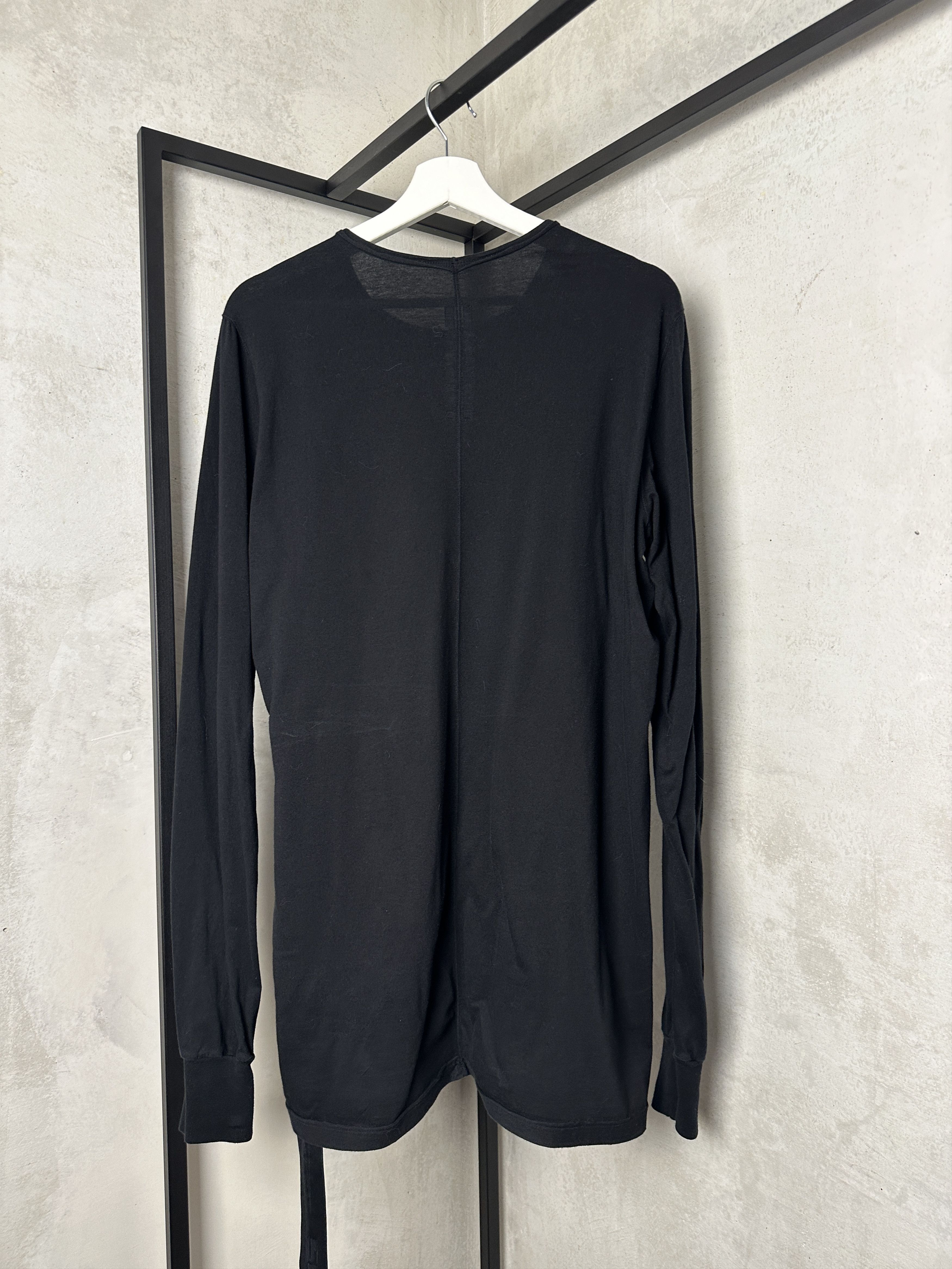 Rick Owens Rick Owens DRKSHDW Logo Long Sleeve Shirt Size US S / EU 44-46 / 1 - 7 Thumbnail