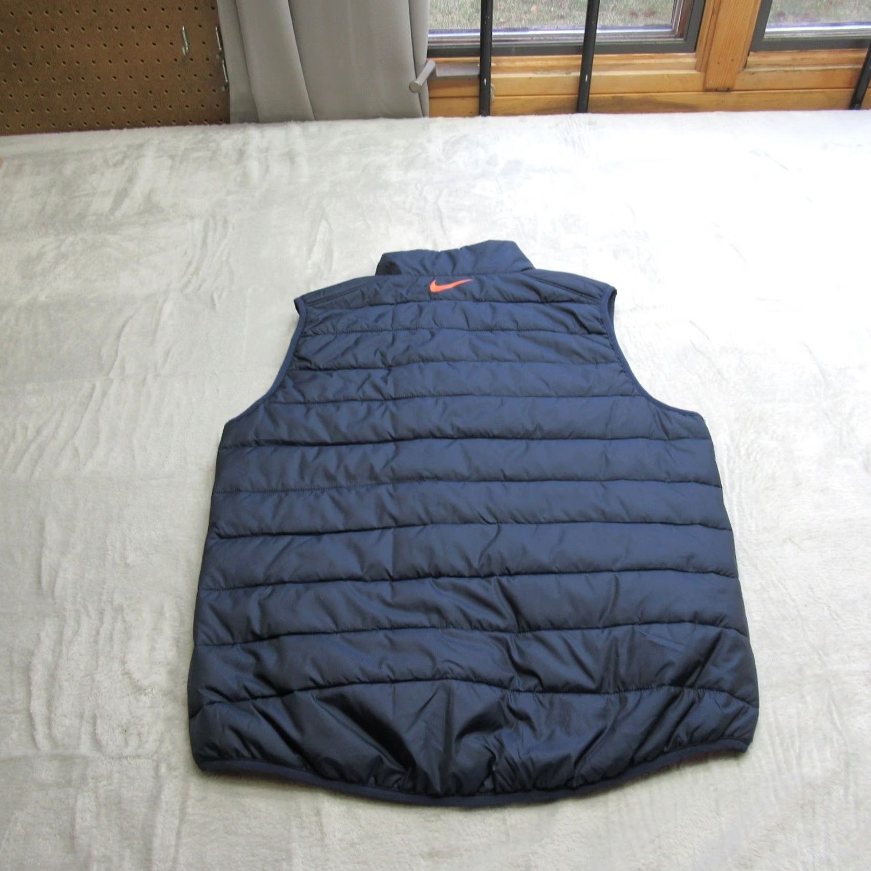 Nike Nike Denver Broncos Vest Mens Medium Blue Reversible Puff Insulated Full Zip Size US M / EU 48-50 / 2 - 3 Thumbnail