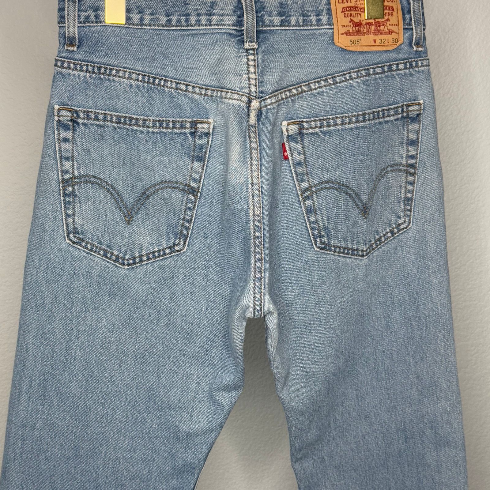 Levi's Levi 505 Regular fit jeans 32x30 Size US 32 / EU 48 - 6 Thumbnail