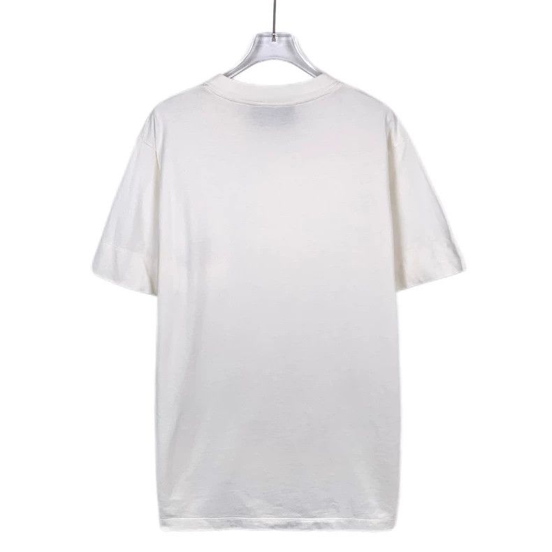 Gucci Gucci Logo cherry embroidery round-neck beige cotton short- Size US XS / EU 42 / 0 - 2 Thumbnail
