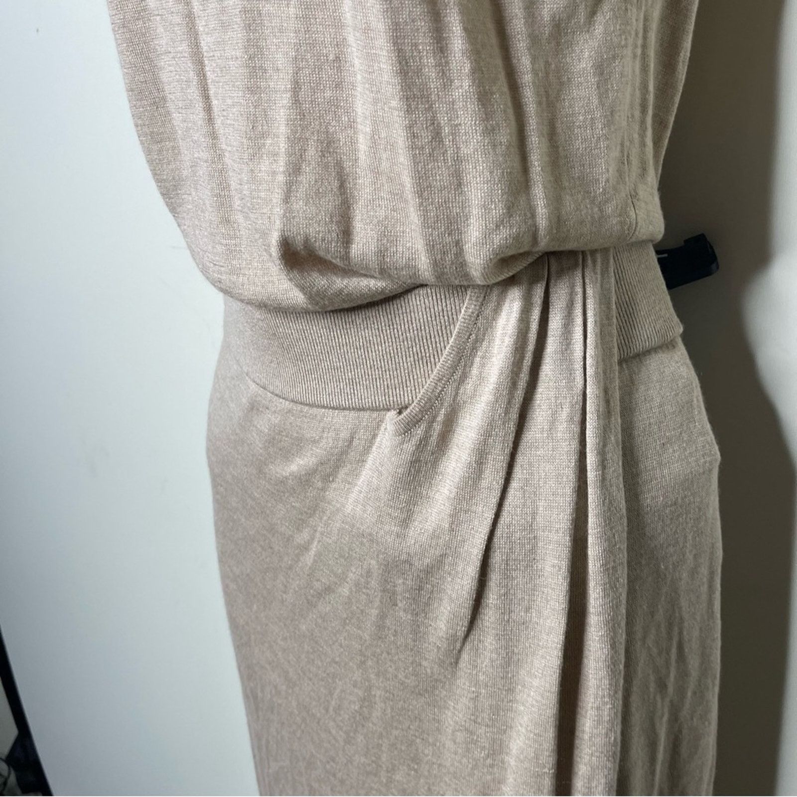 Michael Kors Sand lightweight knit 2 Ps set tank maxi skirt
