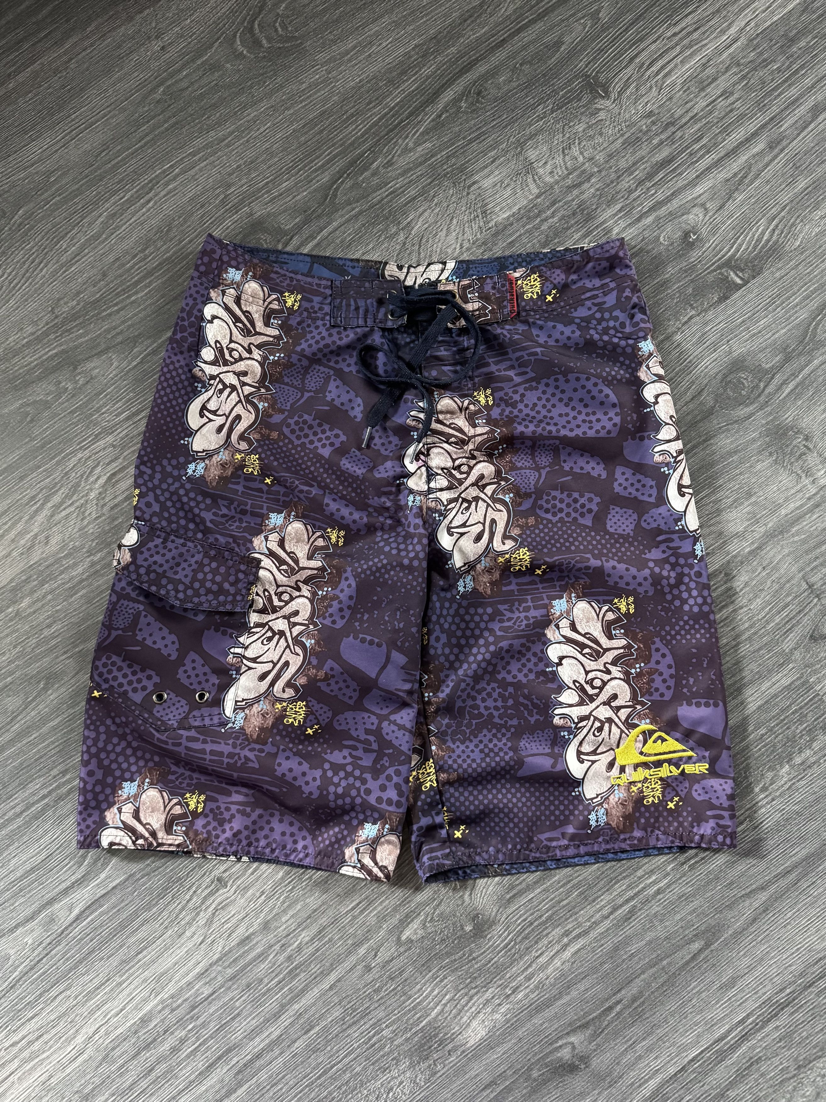 Quiksilver Quiksilver Vintage Y2K Shorts Quiksilver Surf Style Size US 30 / EU 46 - 1 Thumbnail