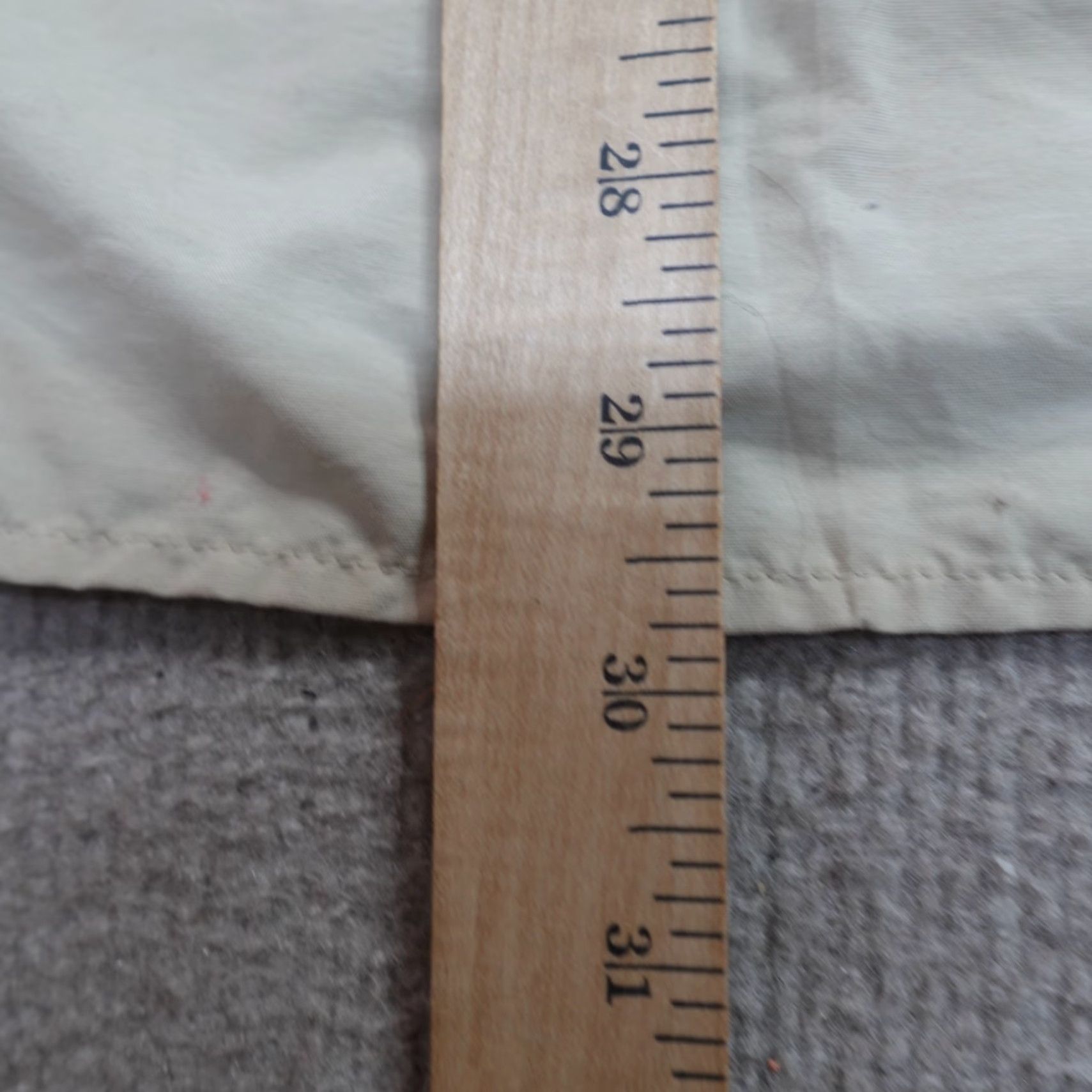ExOfficio ExOfficio Shirt L Beige Solid Nylon Polyester Fishing Hiking Long Sleeve Button-Up Size US L / EU 52-54 / 3 - 4 Thumbnail