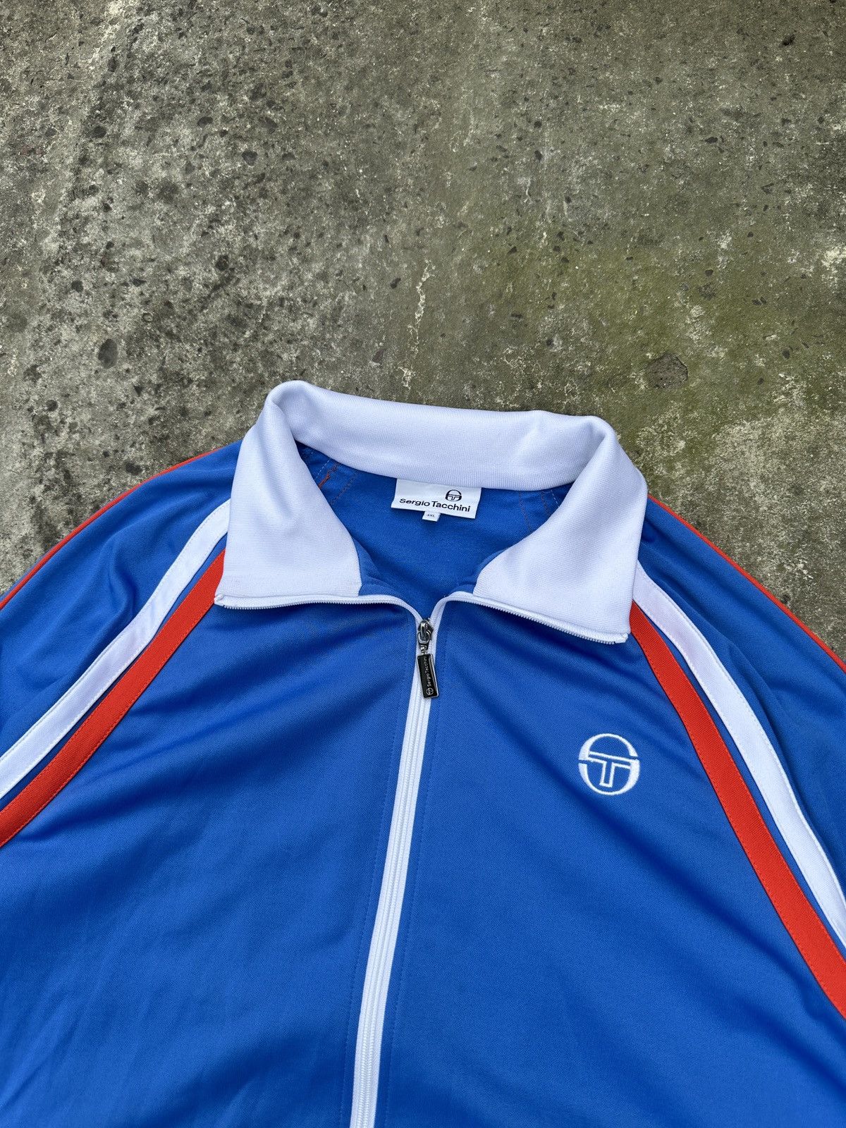 Sergio Tacchini Vintage Sergio Tacchini Jacket Streetwear Italian Design 4XL Size US XXL / EU 58 / 5 - 2 Thumbnail