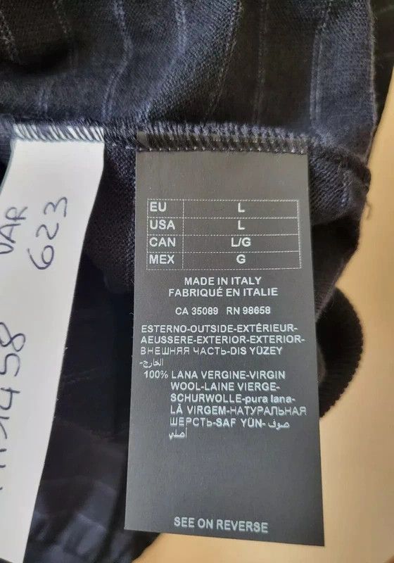 Paul & Shark RRP1000€ PAUL&SHARK sz L Sweater New Virgin Wool Knitted Size US L / EU 52-54 / 3 - 6 Thumbnail