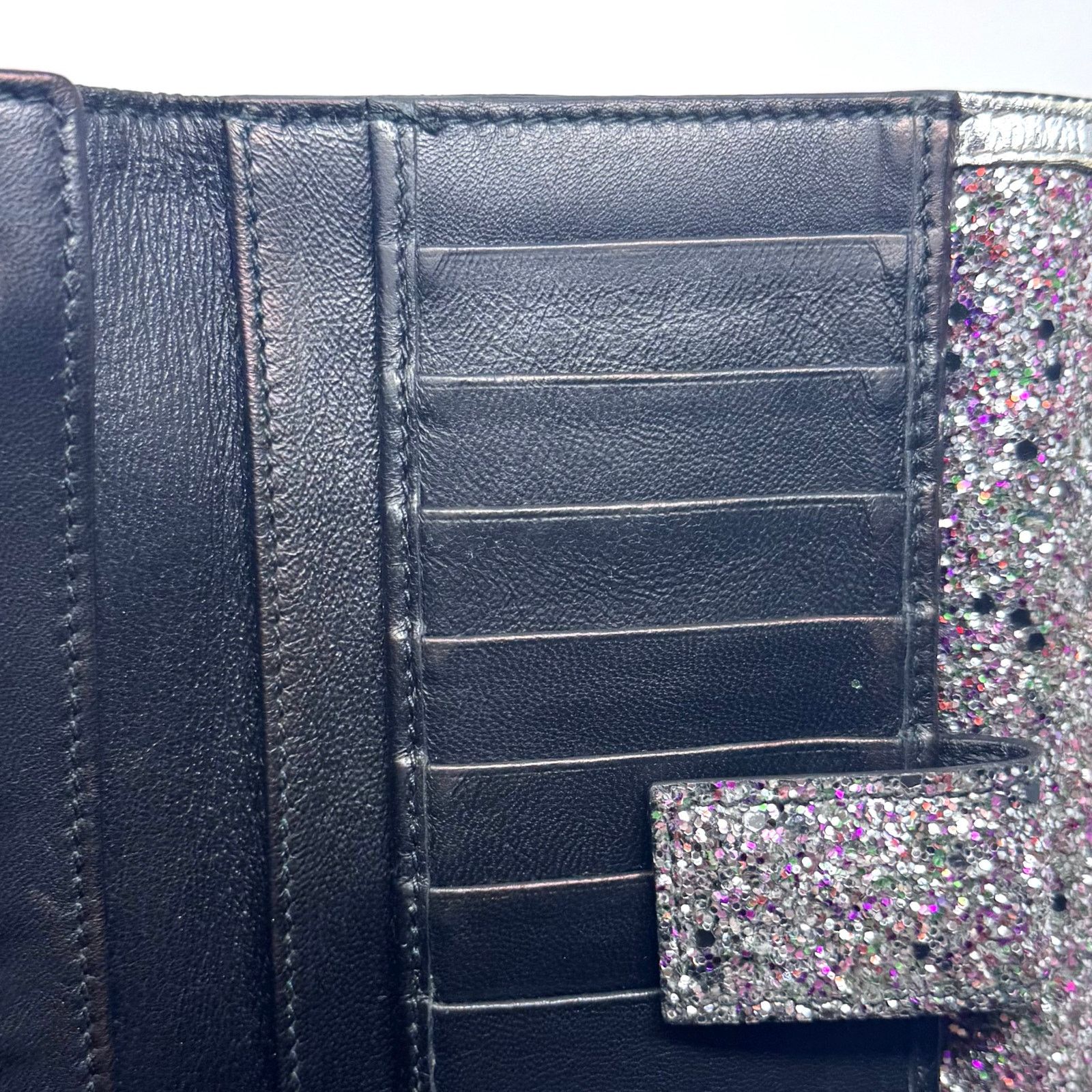 Alexander McQueen Alexander McQueen Glitter Wallet Size ONE SIZE - 10 Thumbnail