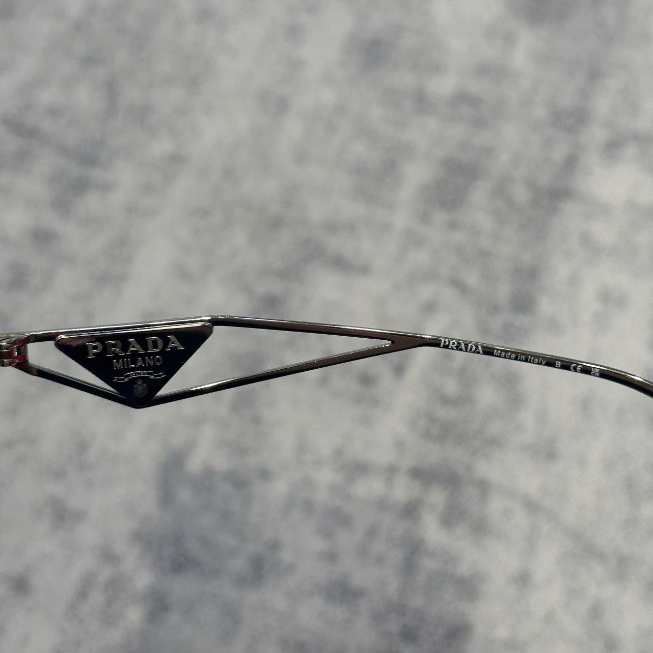 Prada PRADA Symbole Sunglasses 14YS 19M4I2 CRYSTAL BEIGE Size ONE SIZE - 6 Thumbnail