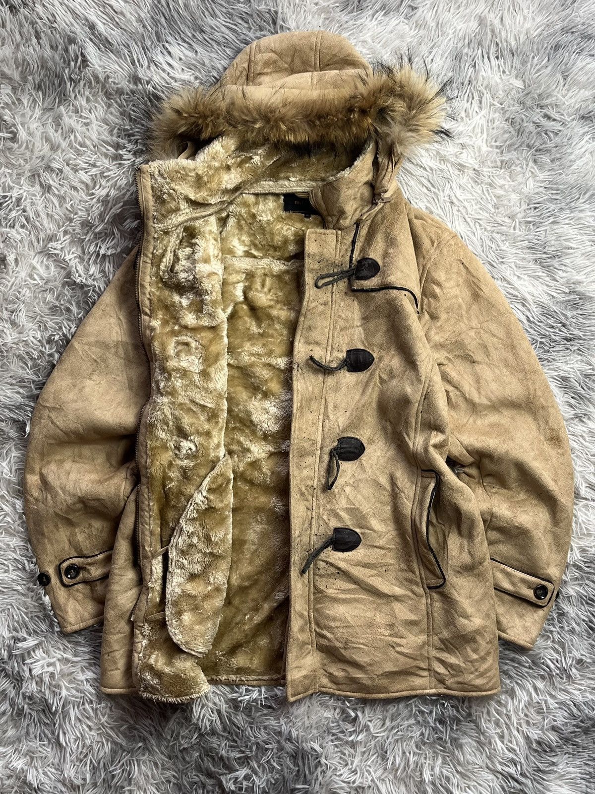 Vintage Vintage m.f. editorial coat jacket Size US L / EU 52-54 / 3 - 2 Thumbnail