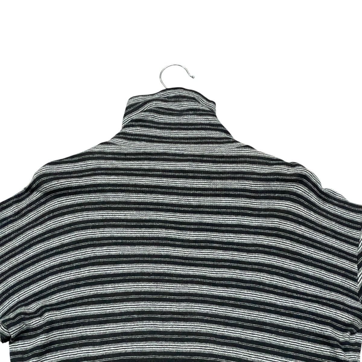 agnes b. Vintage Agnes B Homme Paris Turtleneck Stripe Long Sleeve Size US XL / EU 56 / 4 - 10 Thumbnail