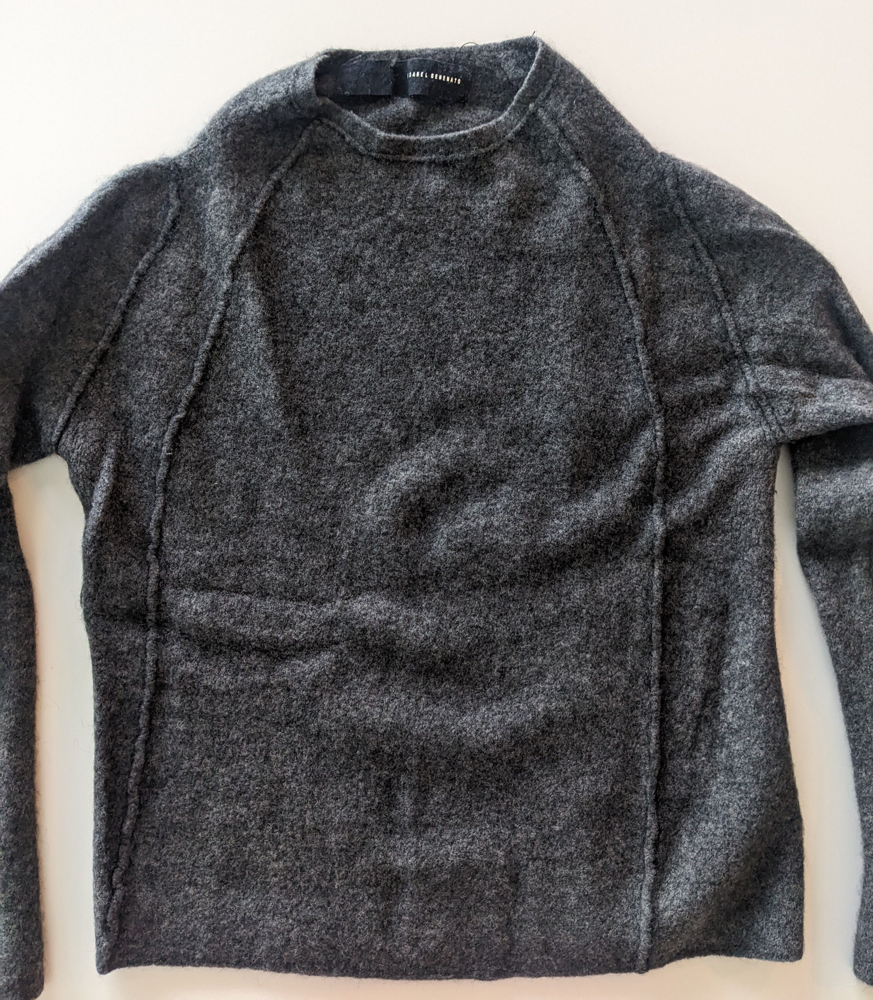 Isabel Benenato AW16 Isabel Benenato Exposed Seams Knit Sweater Size US M / EU 48-50 / 2 - 1 Thumbnail