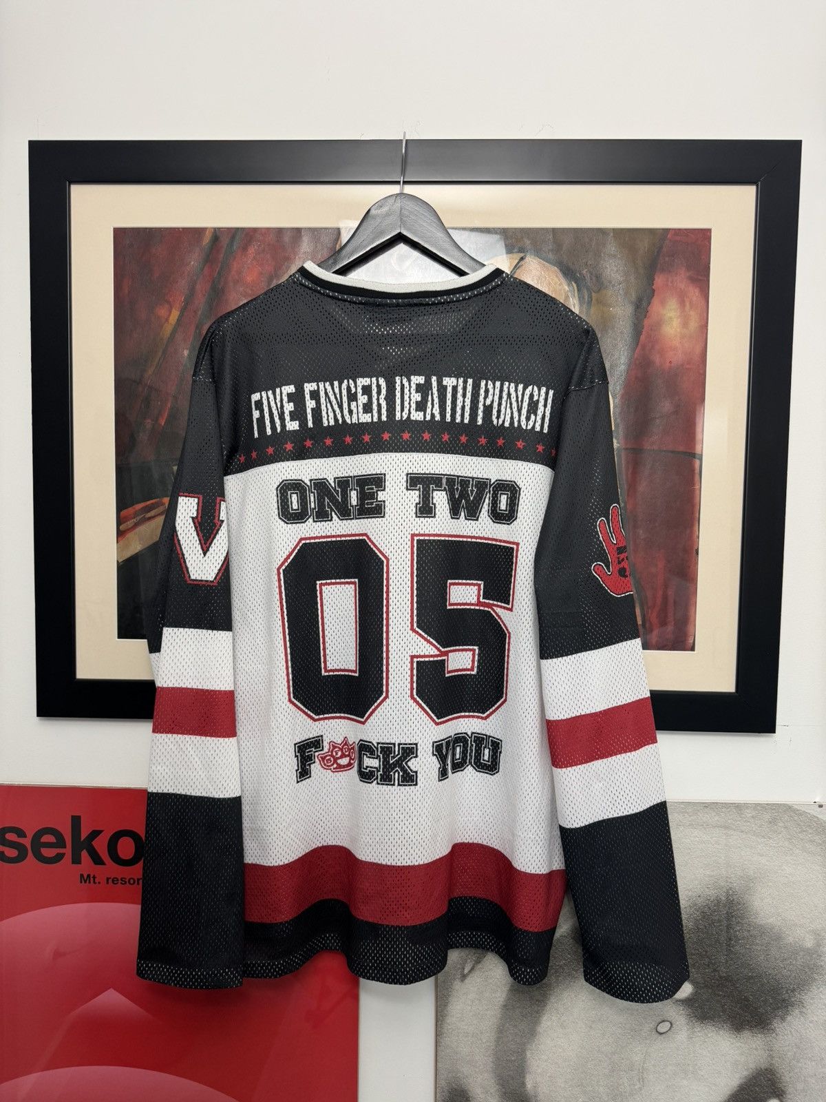 Band Tees Five Finger Death Punch Heavy Metal Hard Rock Band Jersey Size US XL / EU 56 / 4 - 2 Thumbnail