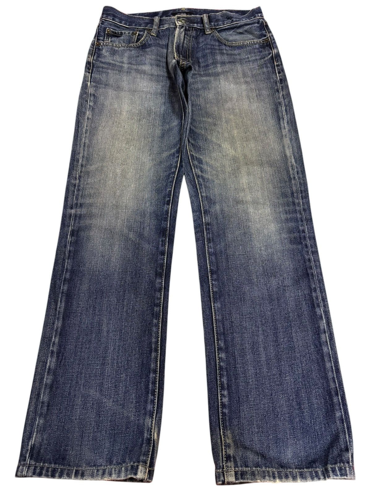 Vintage Kaihara Uniqlo Faded Mud Washed Jeans