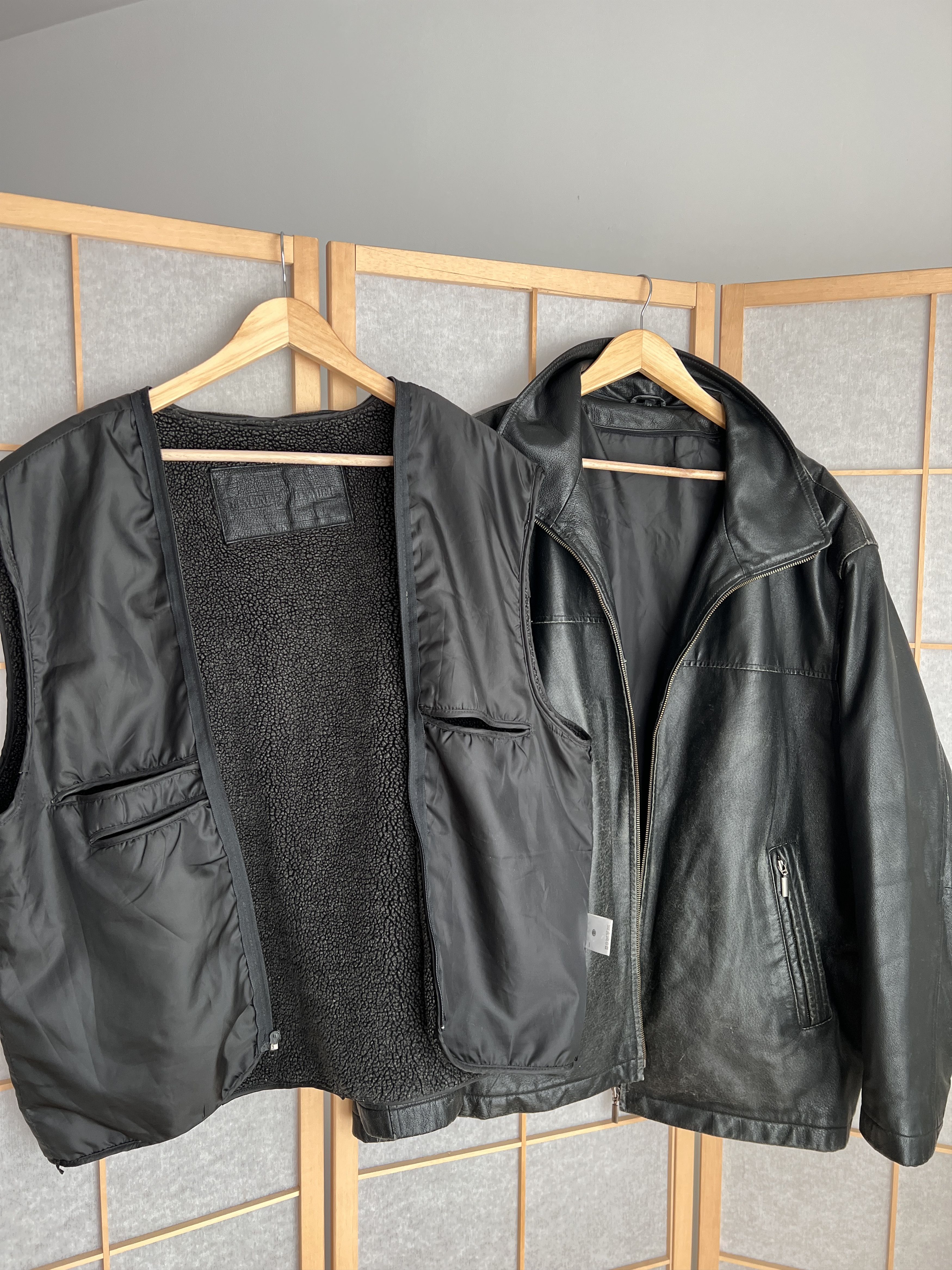 Hysteric Glamour 90s real leather jacket coat boxy fit y2k avant garde opium Size US XL / EU 56 / 4 - 8 Thumbnail