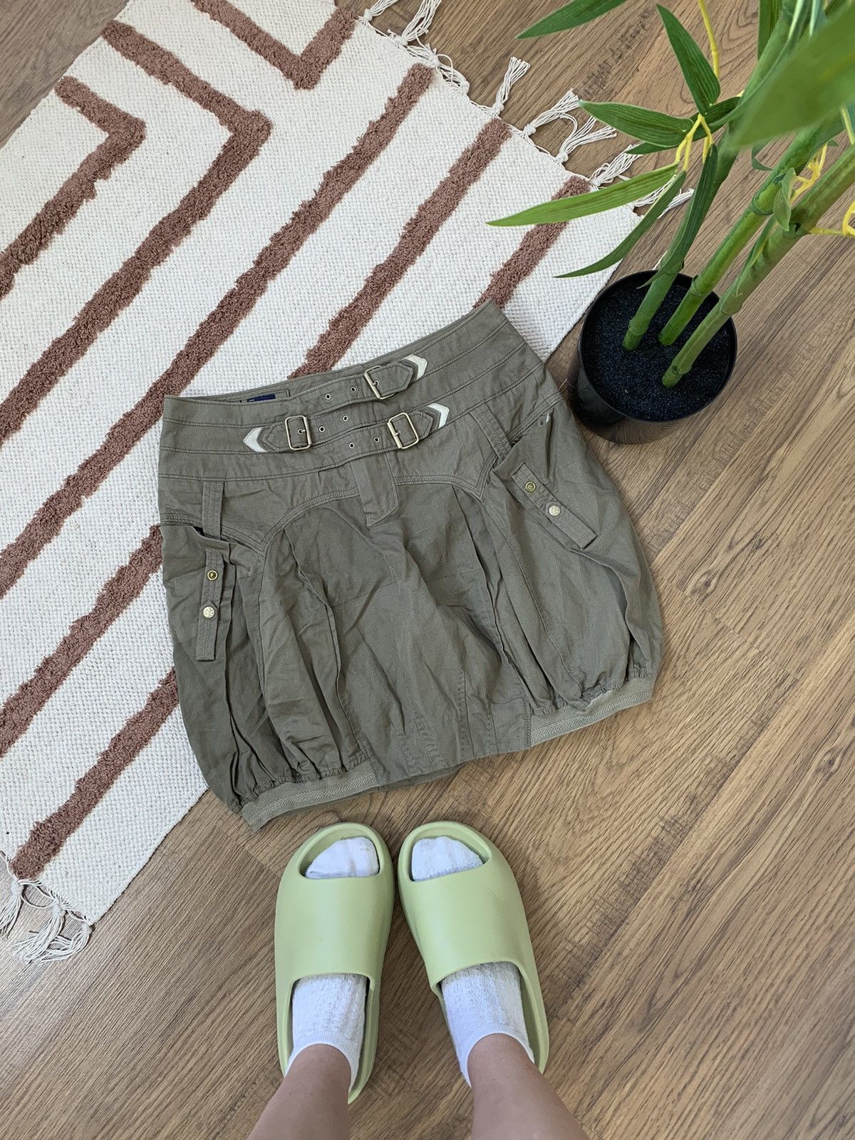 Vintage 2000s Marithe + Francois Girbaud Denim Skirt Womens Size W28