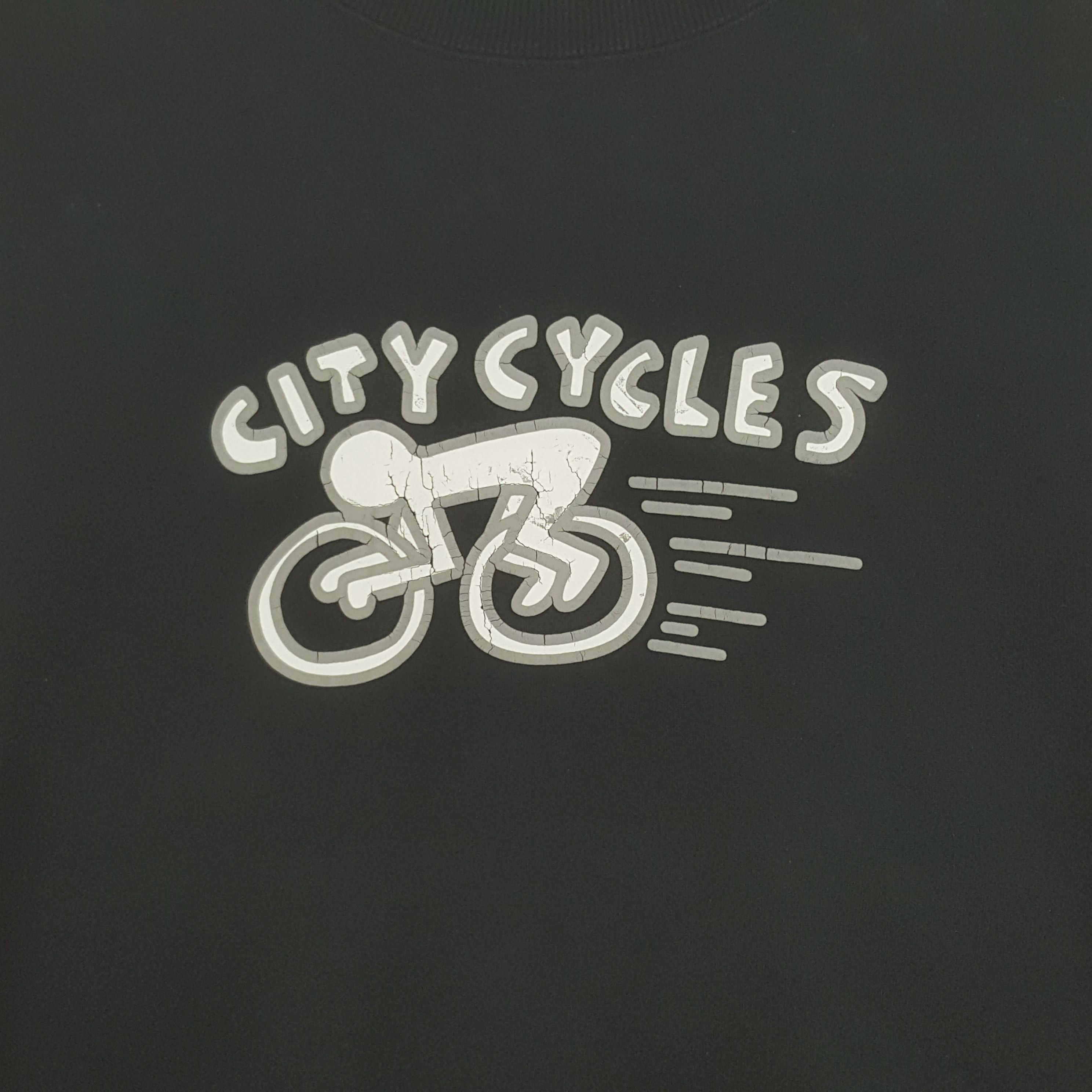 Keith Haring Vintage Keith Haring City Cycles Sweatshirt Size US L / EU 52-54 / 3 - 2 Thumbnail