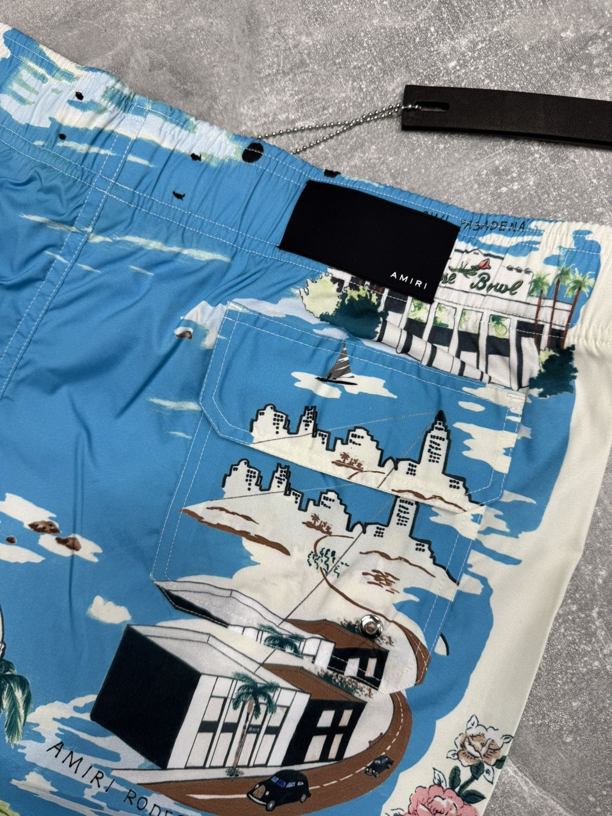 Amiri California Hawaiian Swim Shorts. BNWT. Size XL. RRP $525 Size US 36 / EU 52 - 4 Thumbnail