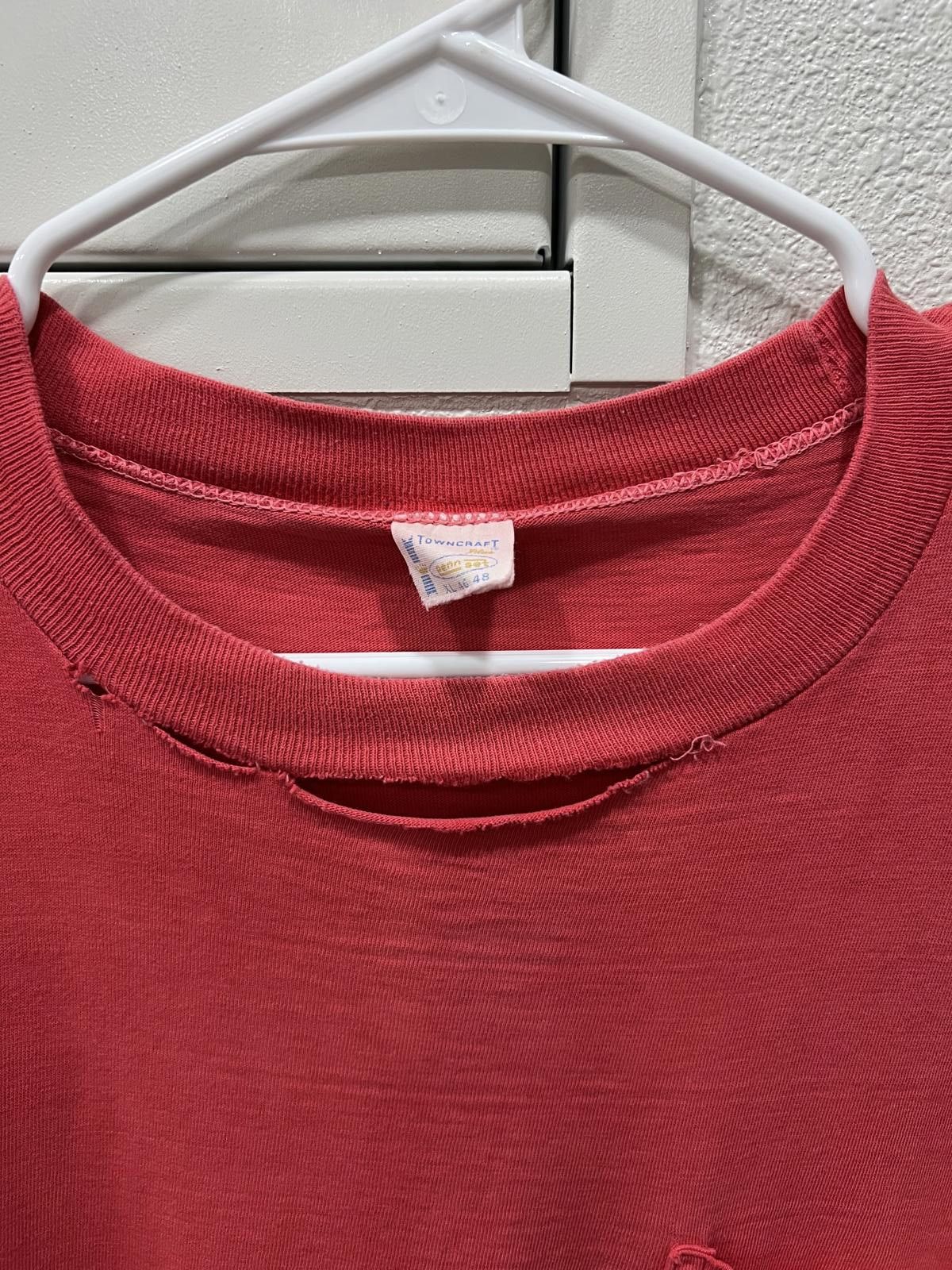 Other 60s Townscraft Pennys Basic Selvedge Pocket Tee Thrashed Size US XL / EU 56 / 4 - 3 Thumbnail