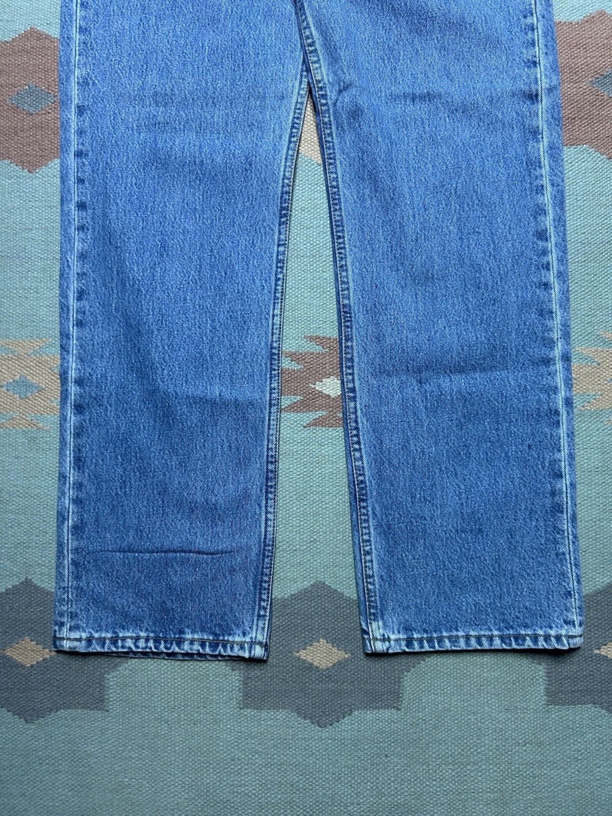 Vintage 90s Levi’s 501 0193 jeans straight leg button fly USA 32x31 Size US 32 / EU 48 - 5 Thumbnail