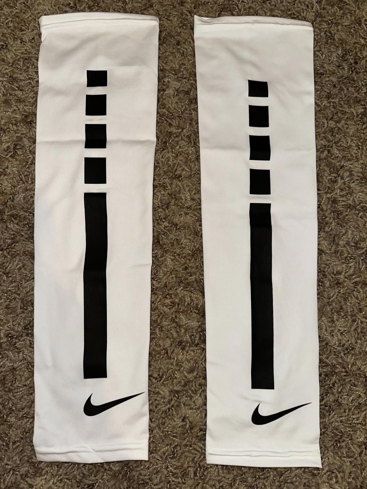 Nike Nike Pro Elite White Sleeves 2.0 Size ONE SIZE - 8 Thumbnail