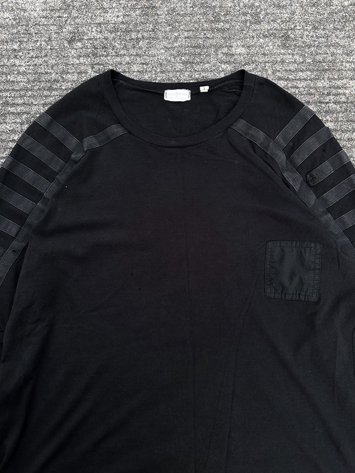 Helmut Lang Helmut Lang 1999 L/S Strapped Military T-Shirts Size US M / EU 48-50 / 2 - 6 Thumbnail