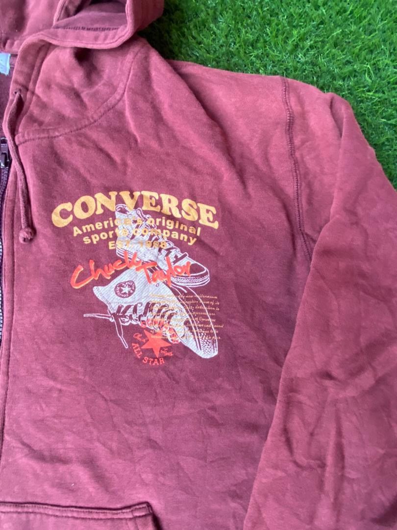 Vintage Vintage Converse’s FullZipper Hooded Size US XXL / EU 58 / 5 - 4 Thumbnail