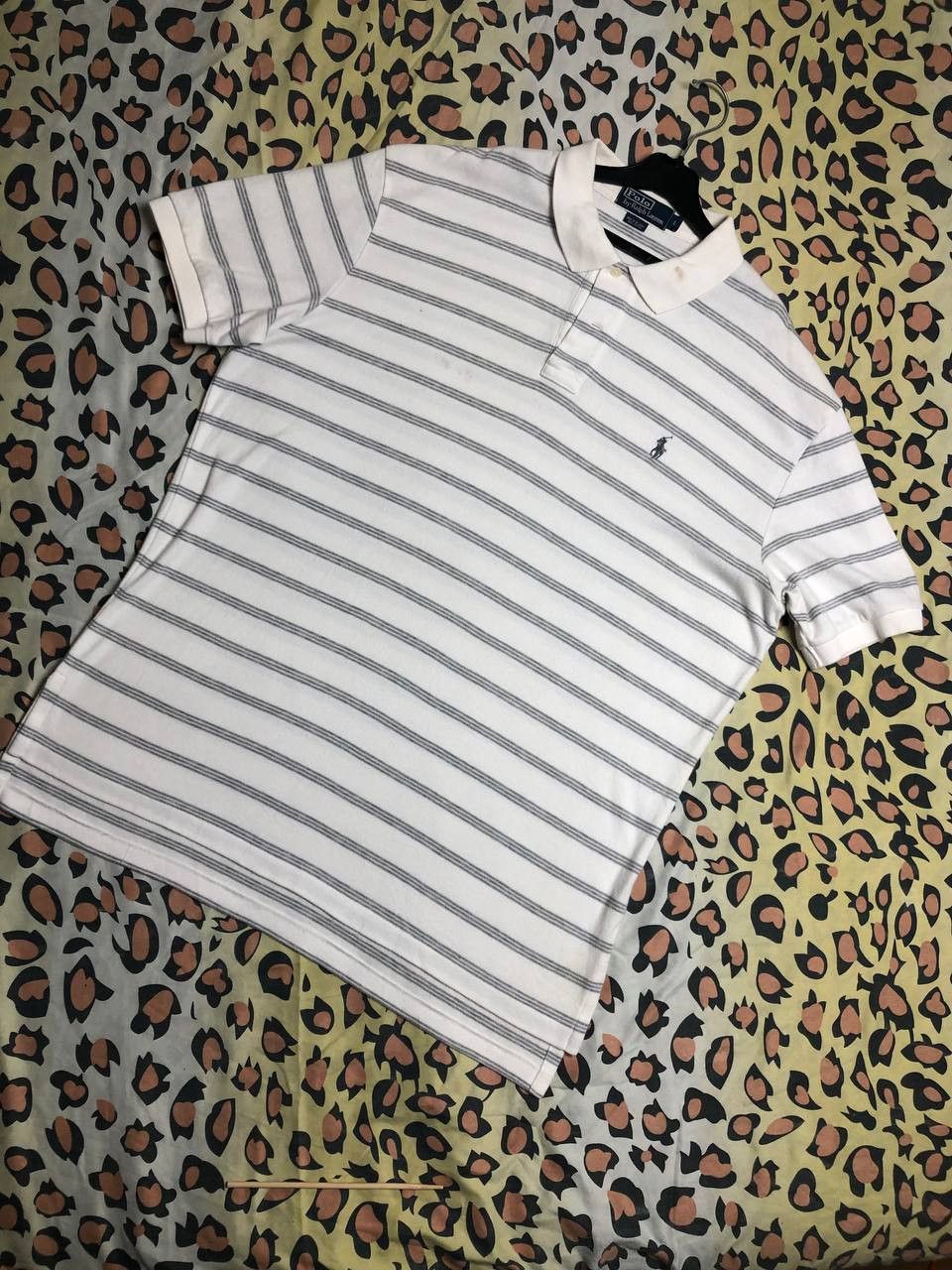 Polo Ralph Lauren × Vintage POLO RALPH LAUREN USA BIG FLAG LOGO Y2K RARE TEE OLD MONEY Size US L / EU 52-54 / 3 - 1 Thumbnail