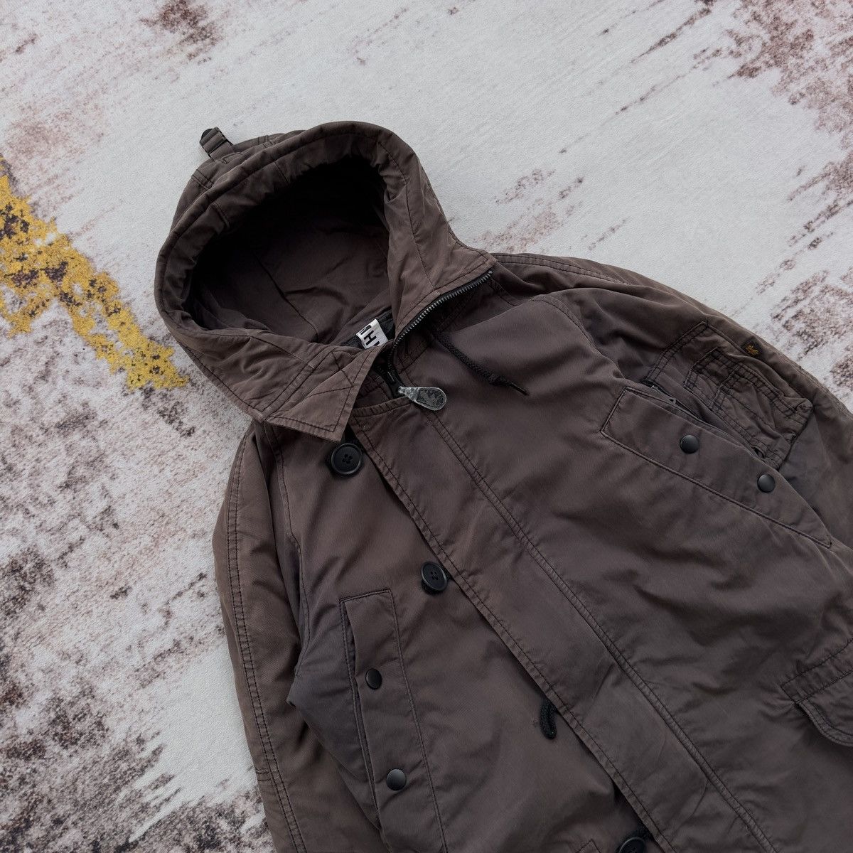 Alpha Industries VINTAGE ALPHA INDUSTRIES HOODED M65 FISHTAIL PARKA JACKET Size XS / US 0-2 / IT 36-38 - 6 Thumbnail