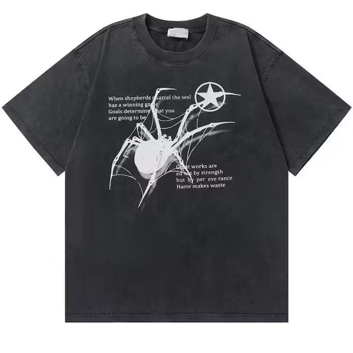 Japanese Brand Spider stunner black t-shirt Size US L / EU 52-54 / 3 - 1 Thumbnail